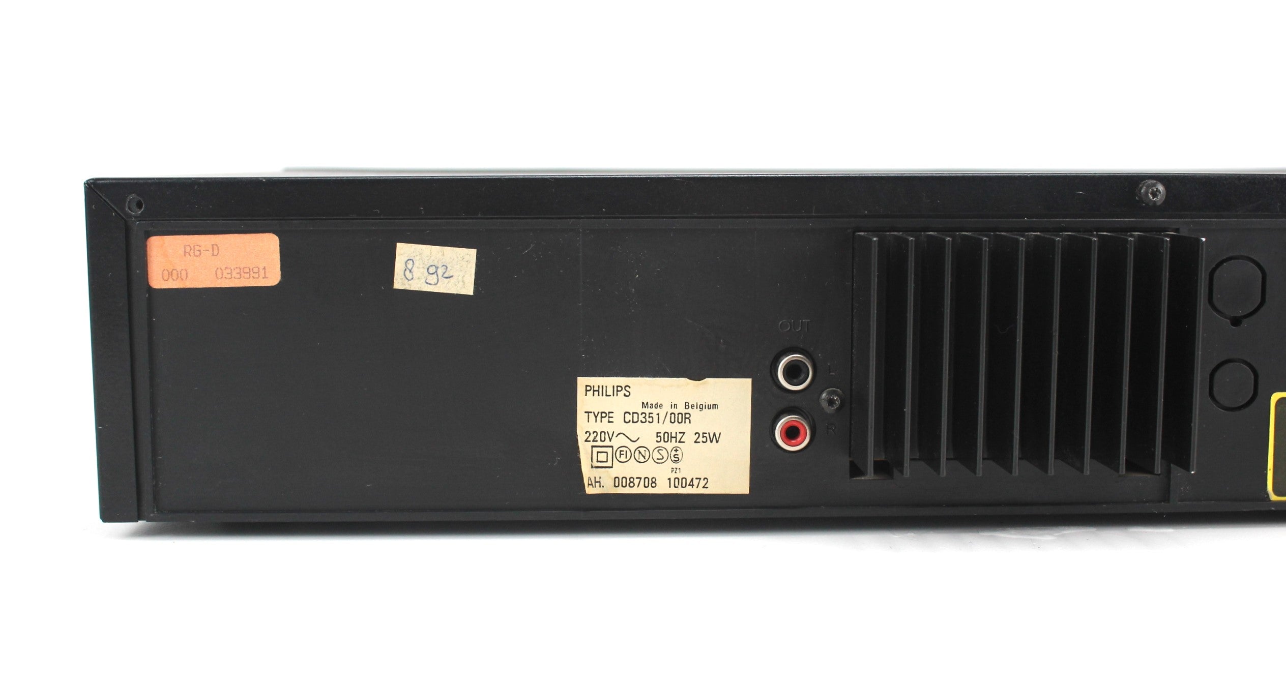 Philips CD352 cd-speler - Werkt