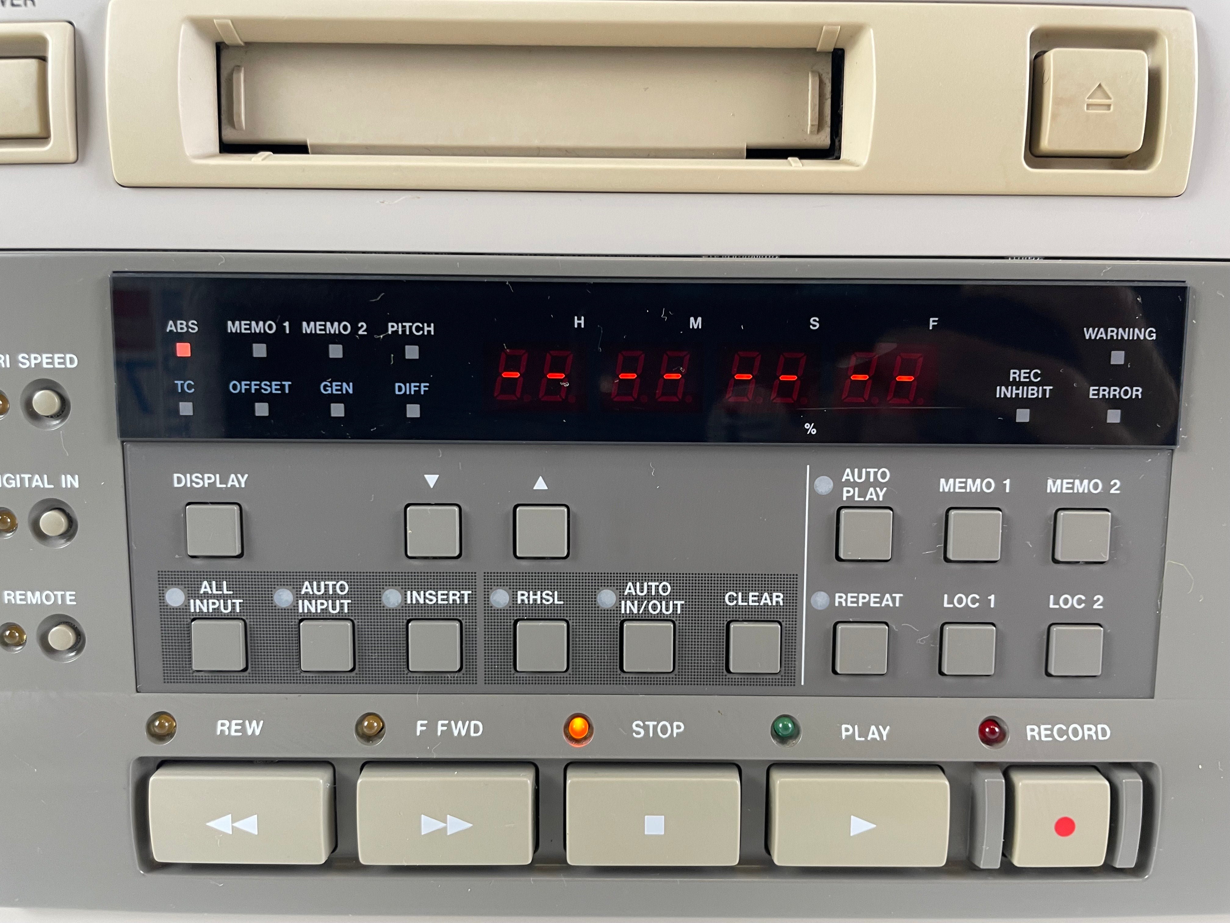 Tascam DA-88 8-Track Digital Recorder – ADAT/TDIF – With Manual