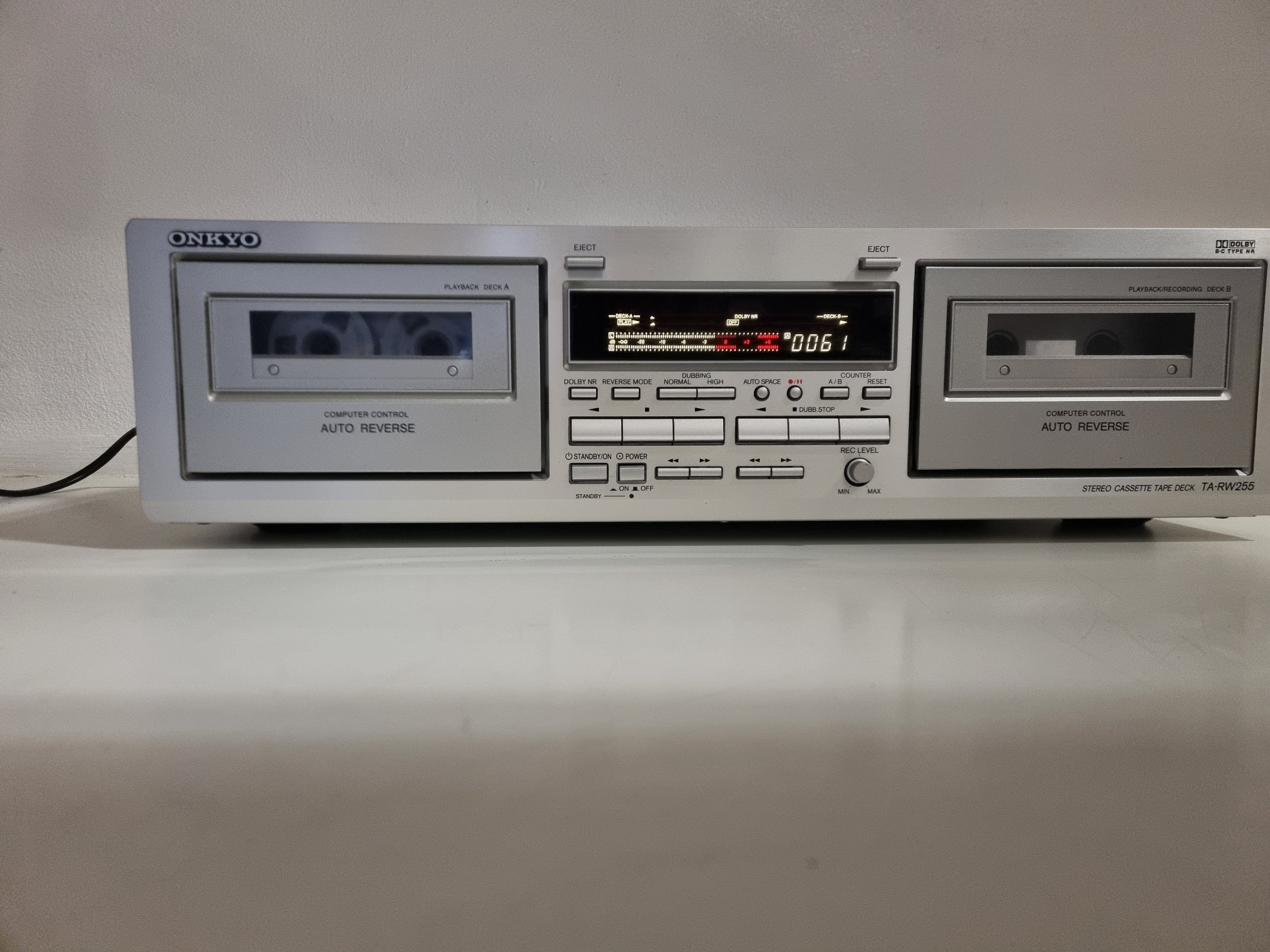 Onkyo TA-RW255 Stereo double Cassette Tape Deck - Great condition