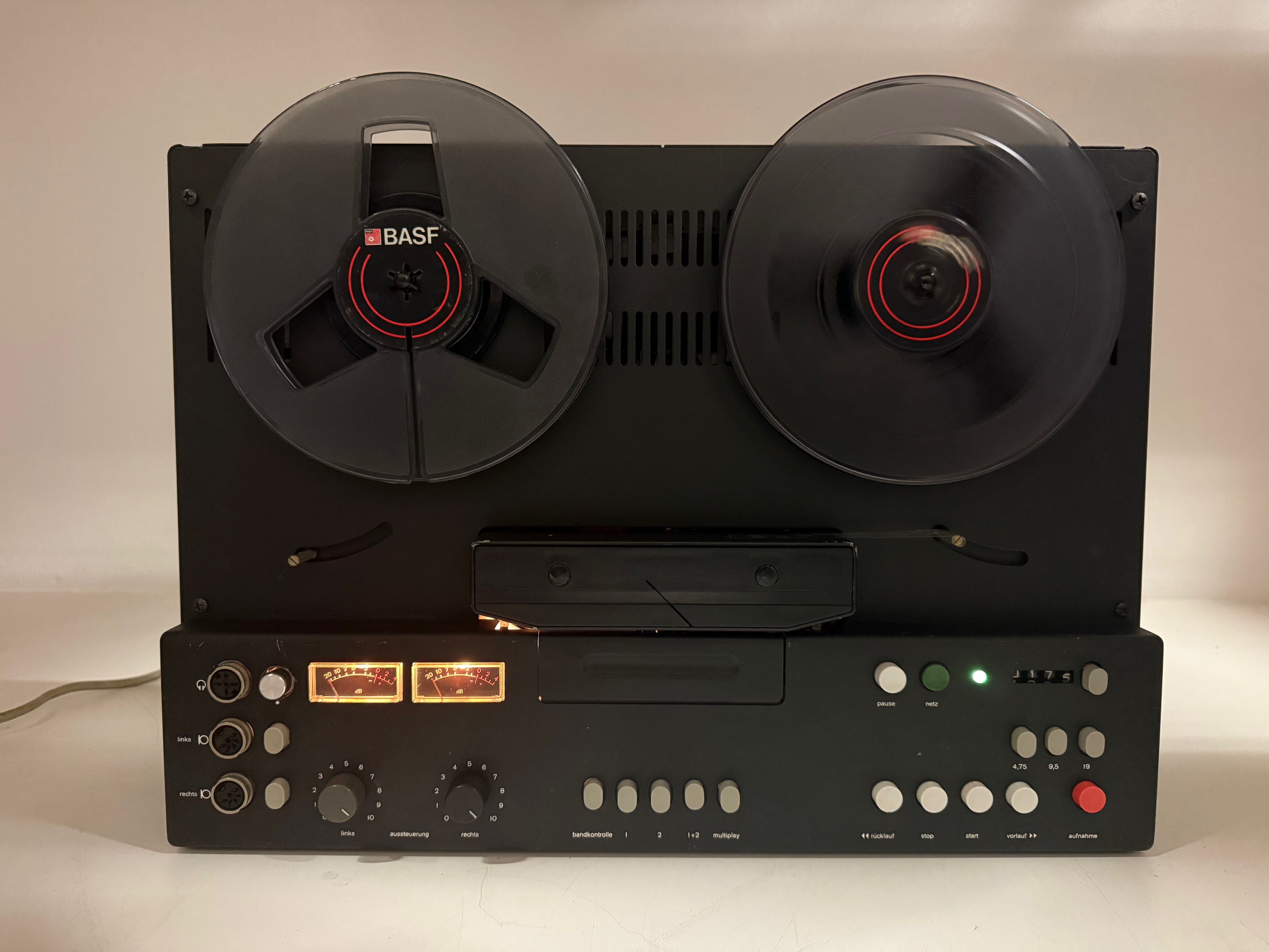 Braun TG 1000/4 Stereo 1/4'' Tape Deck - Onderhoud uitgevoerd