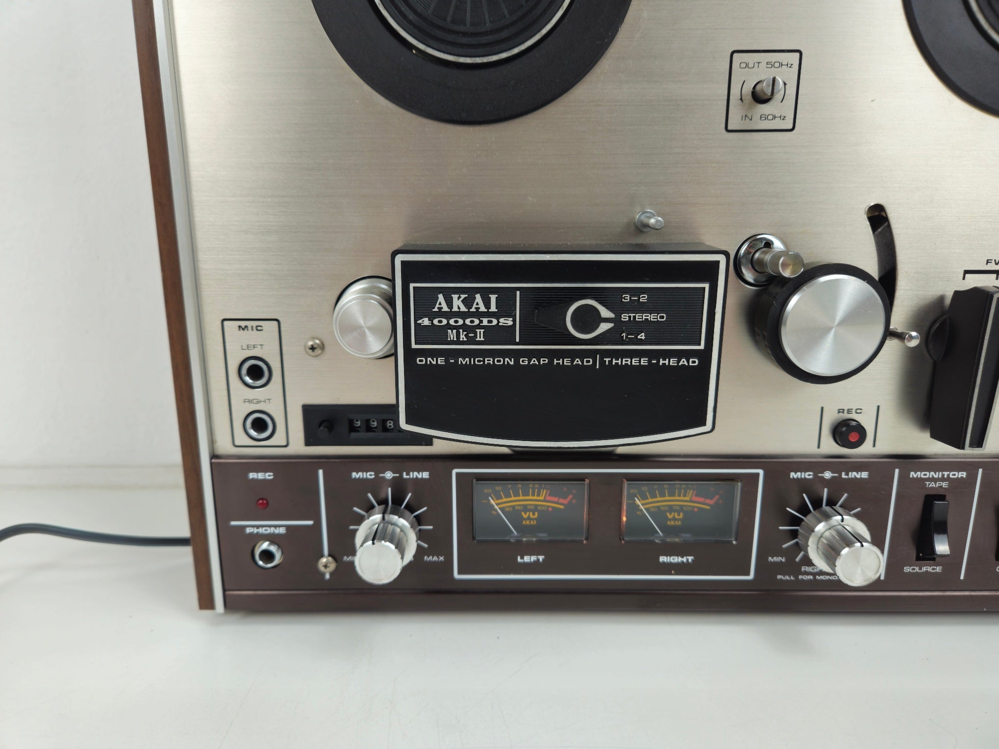 Akai - 4000DS - MK-II - Stereo Reel to Reel Tape Recorder - Belts and Transitors replaced