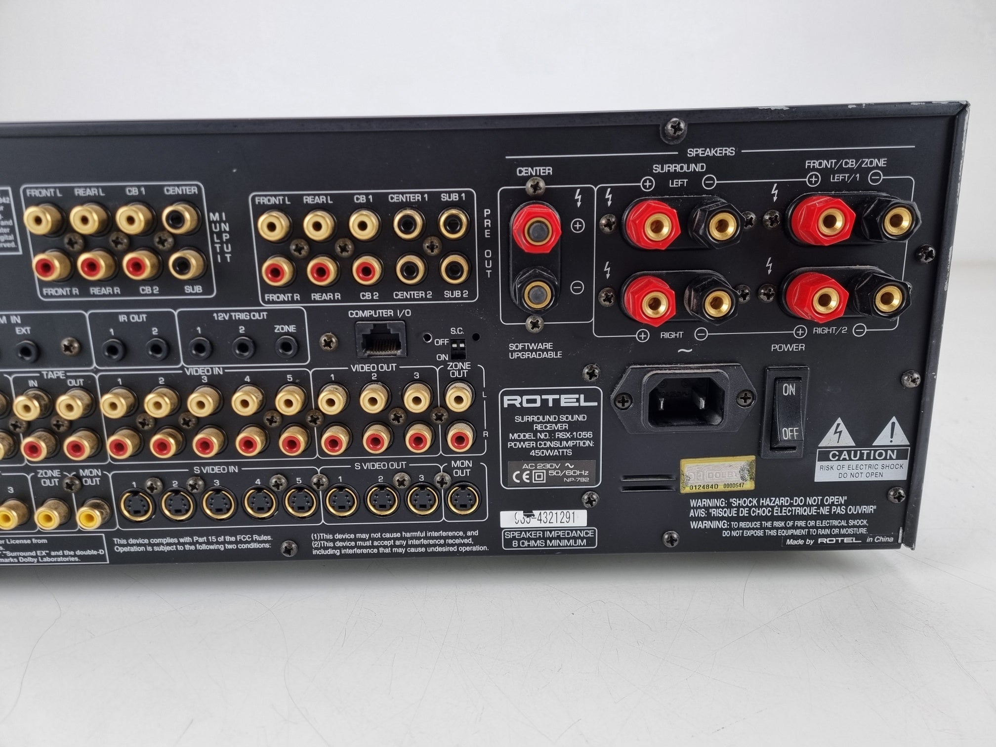 Rotel RSX-1056 - Surround Sound Receiver