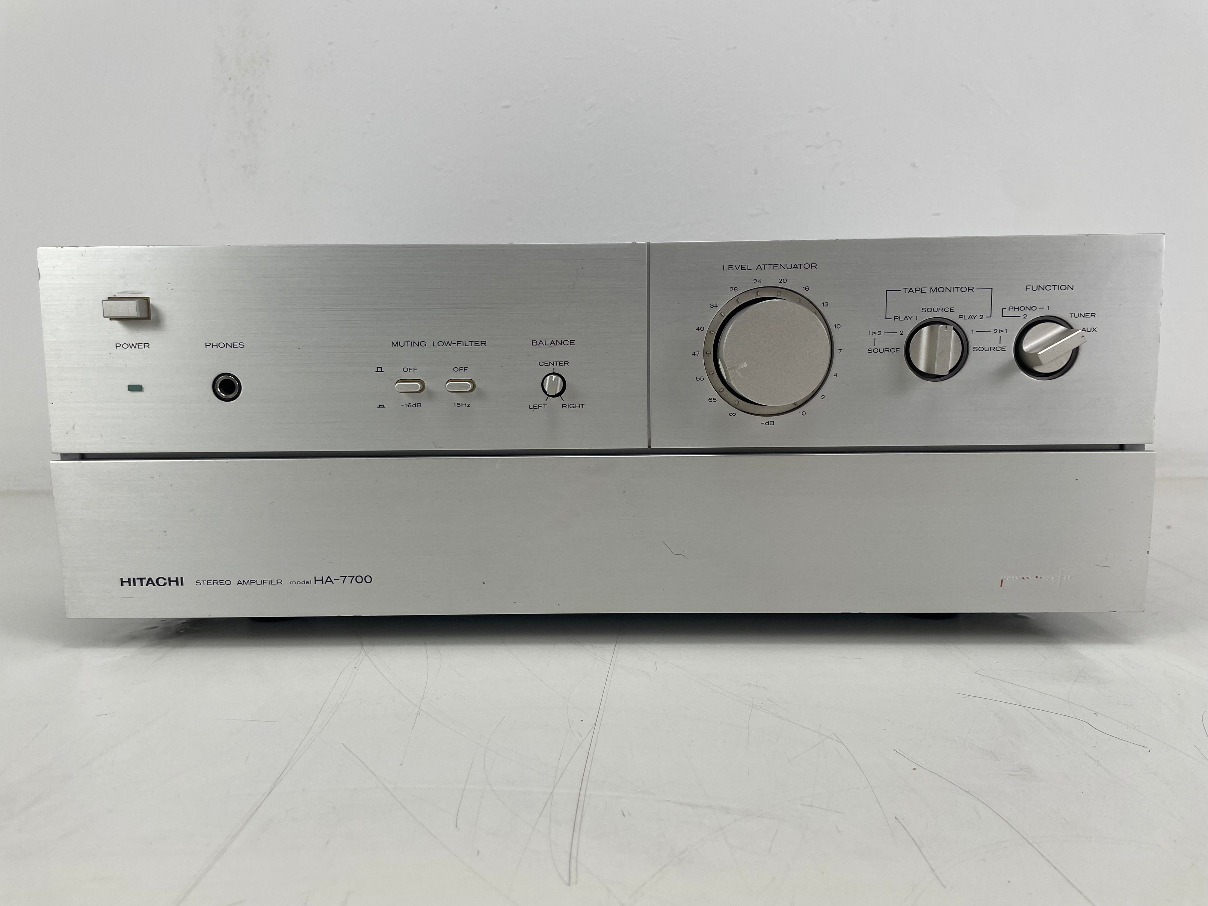 Hitachi - HA-7700 - Stereo Amplifier - Fully Serviced