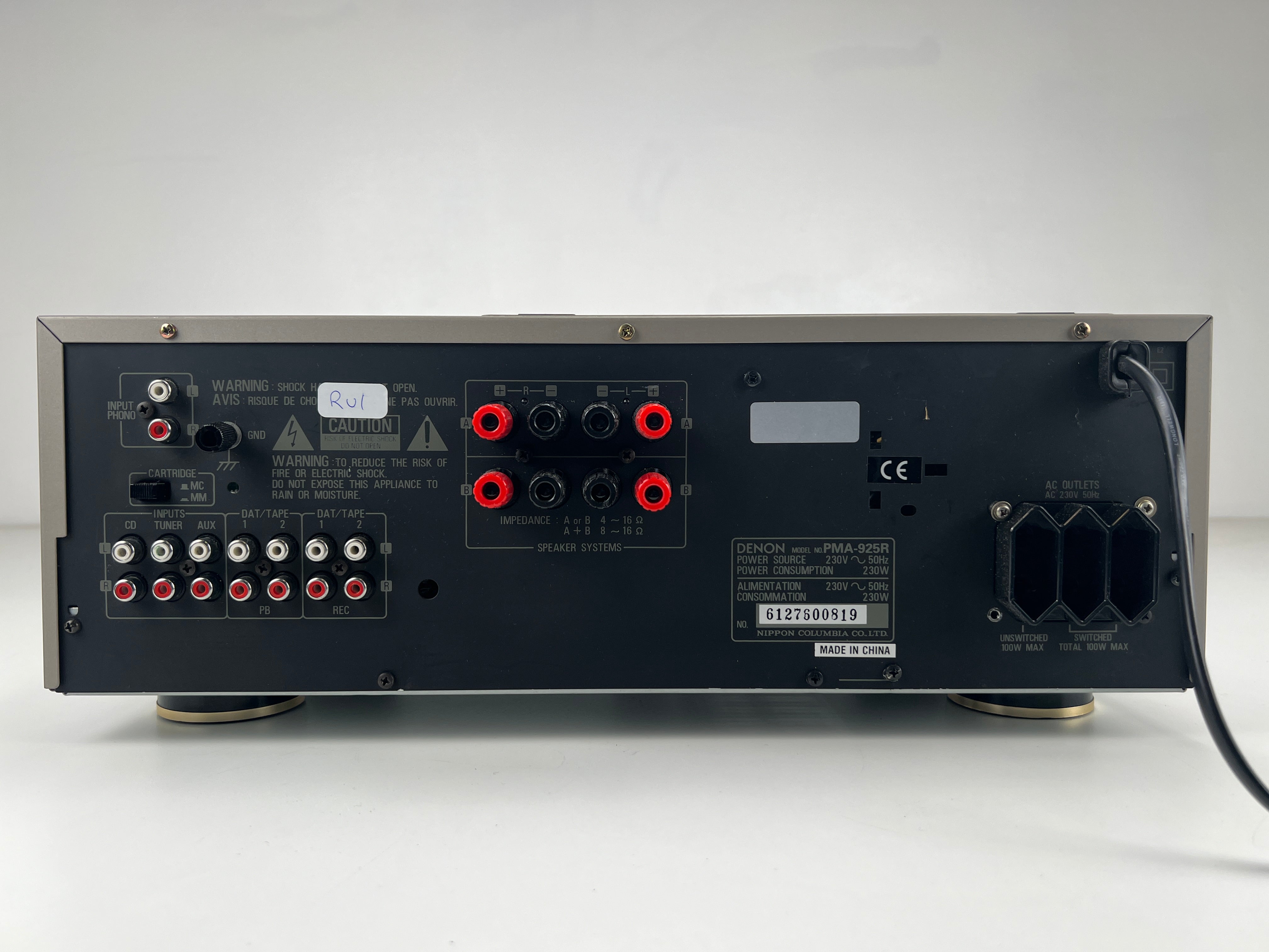 Denon PMA-925R - Stereoversterker