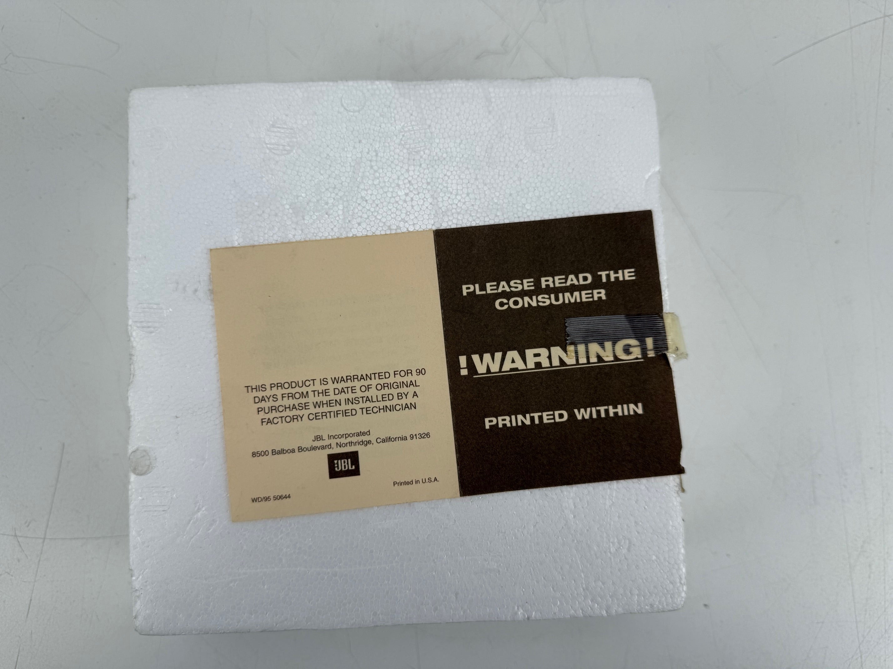 JBL D8R2450 membraan (B-stock)! In originele doos.