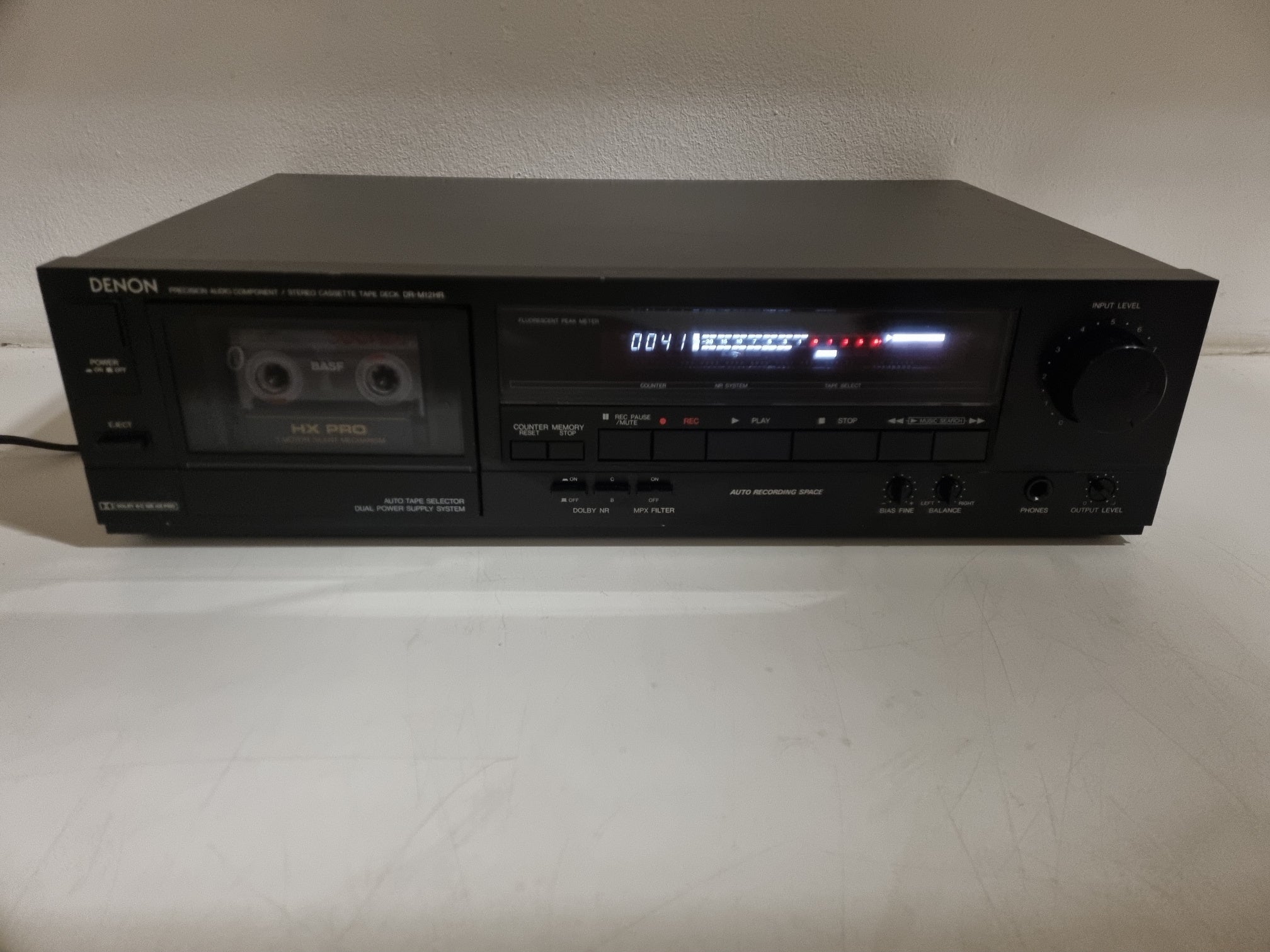 Denon DR-M12HR - Preccision Audio Component / Stereo Cassette Tape Deck