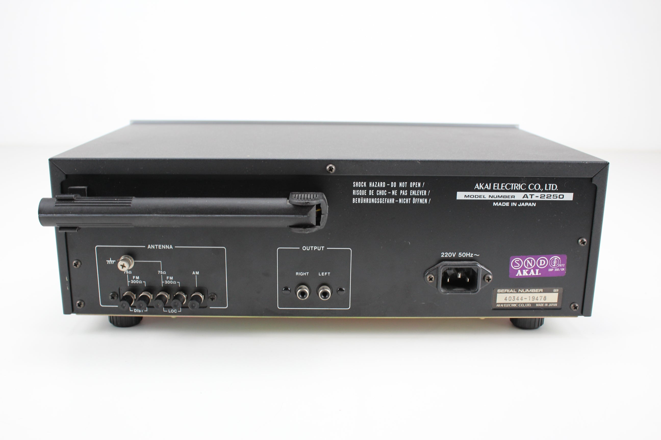 Akai AT-200 Vintage Tuner