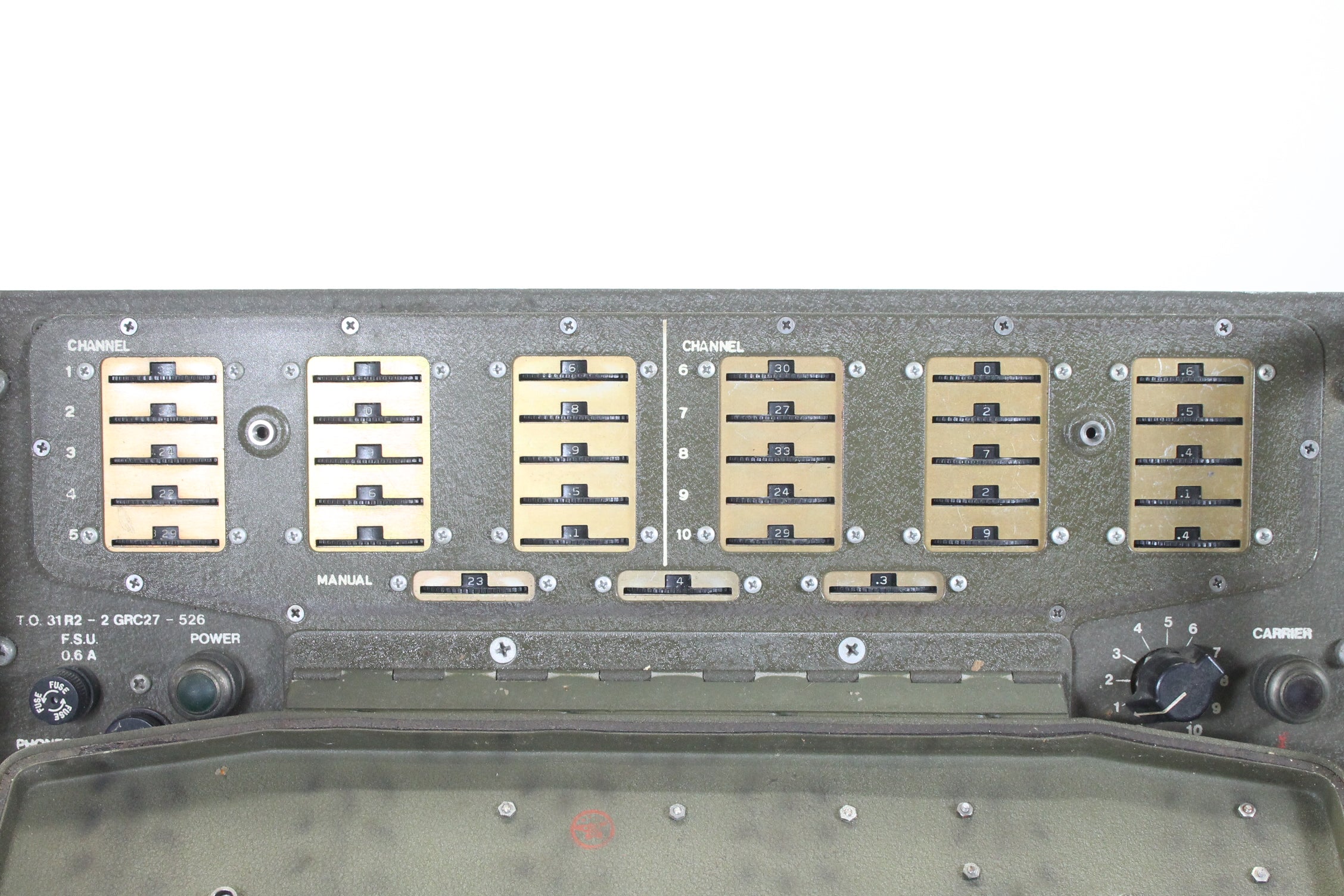 Collins Radio Company US Army R-278B/GR luchthavenradio-ontvanger