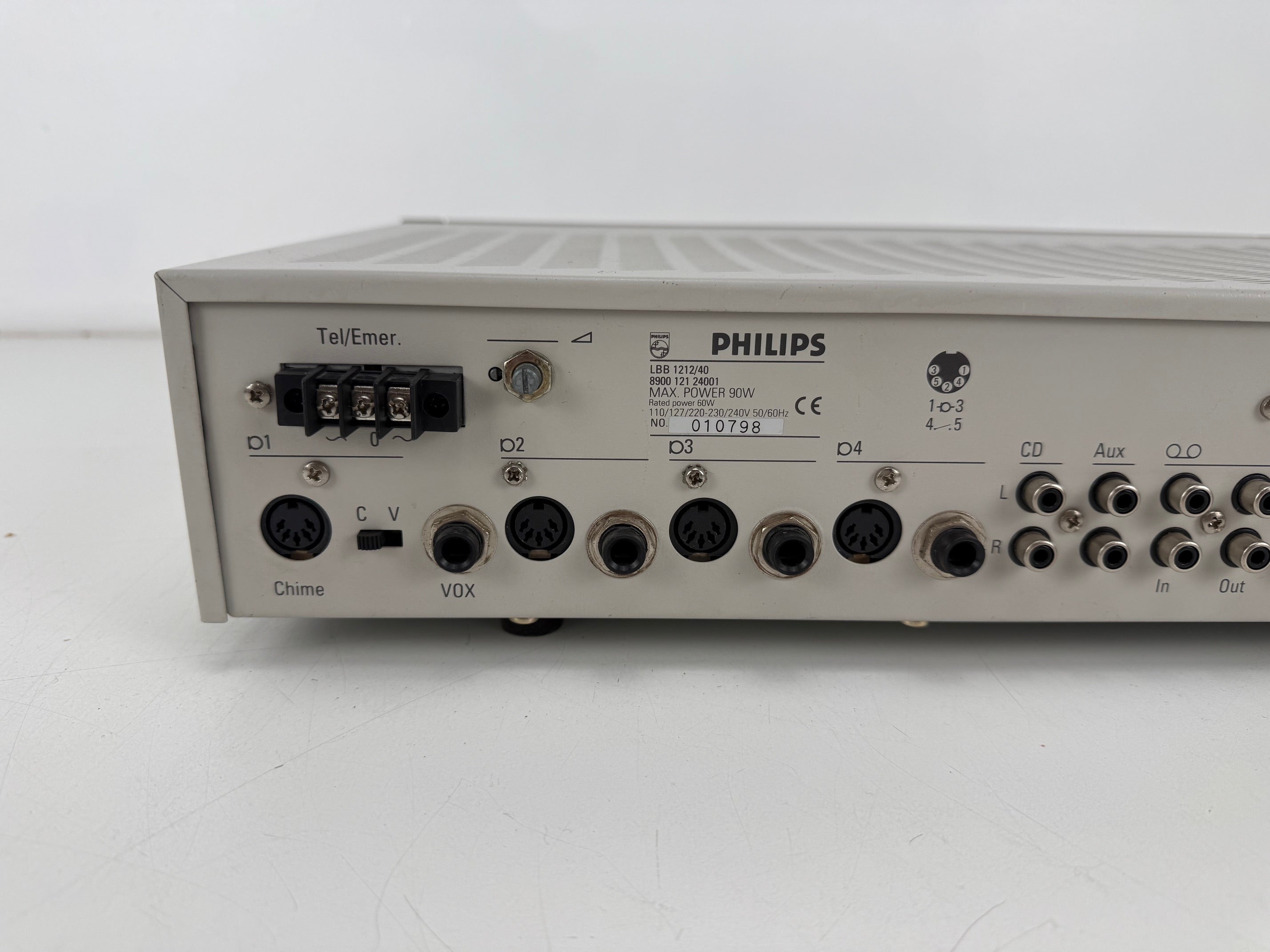 Philips SQ 10 mengversterker - 8 Ohm - 50/70/100V