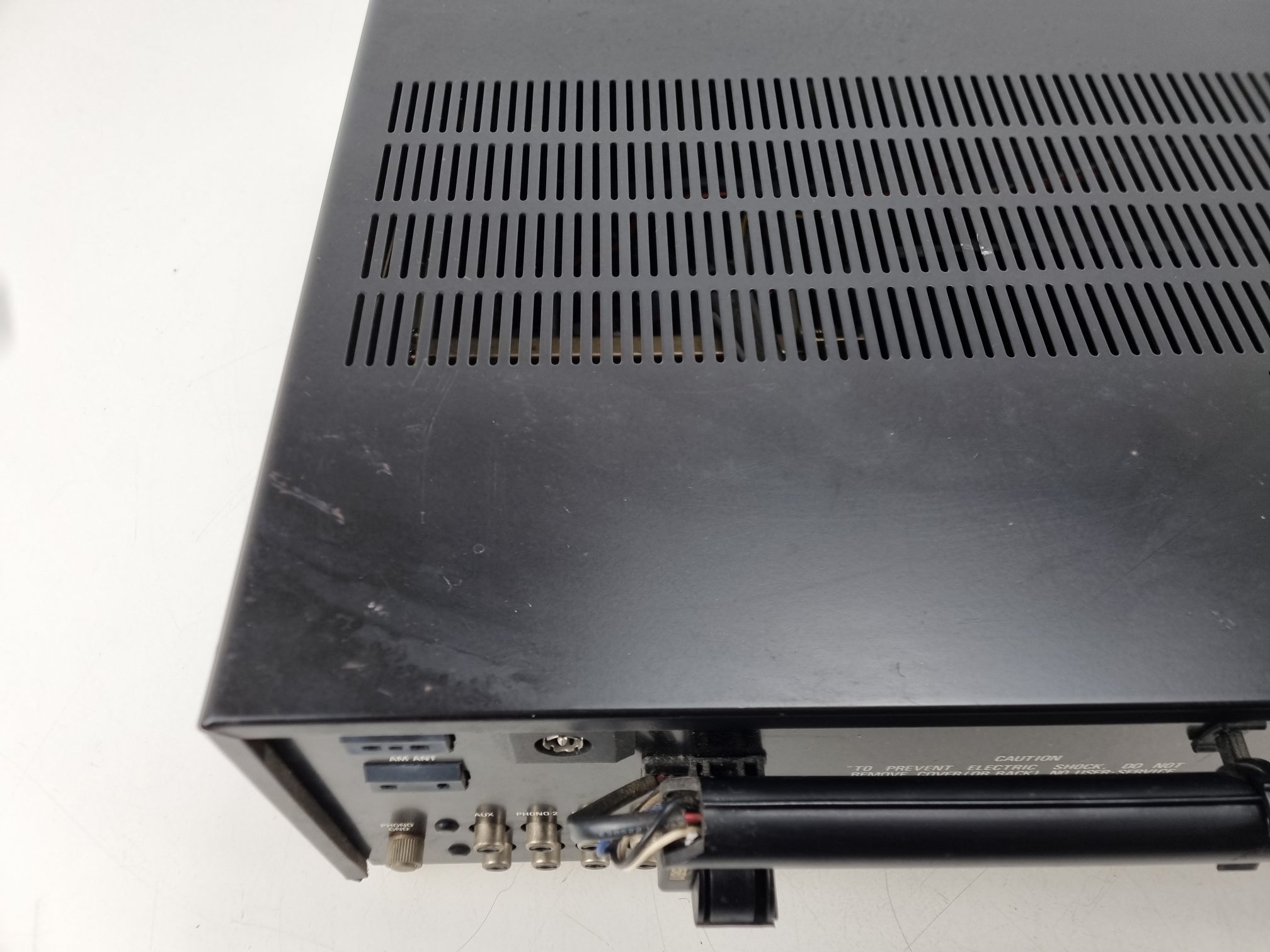 Philips AH-683- AM-FM STEREO RECEIVER- PotsCleaned - Replaced one switch - New lights