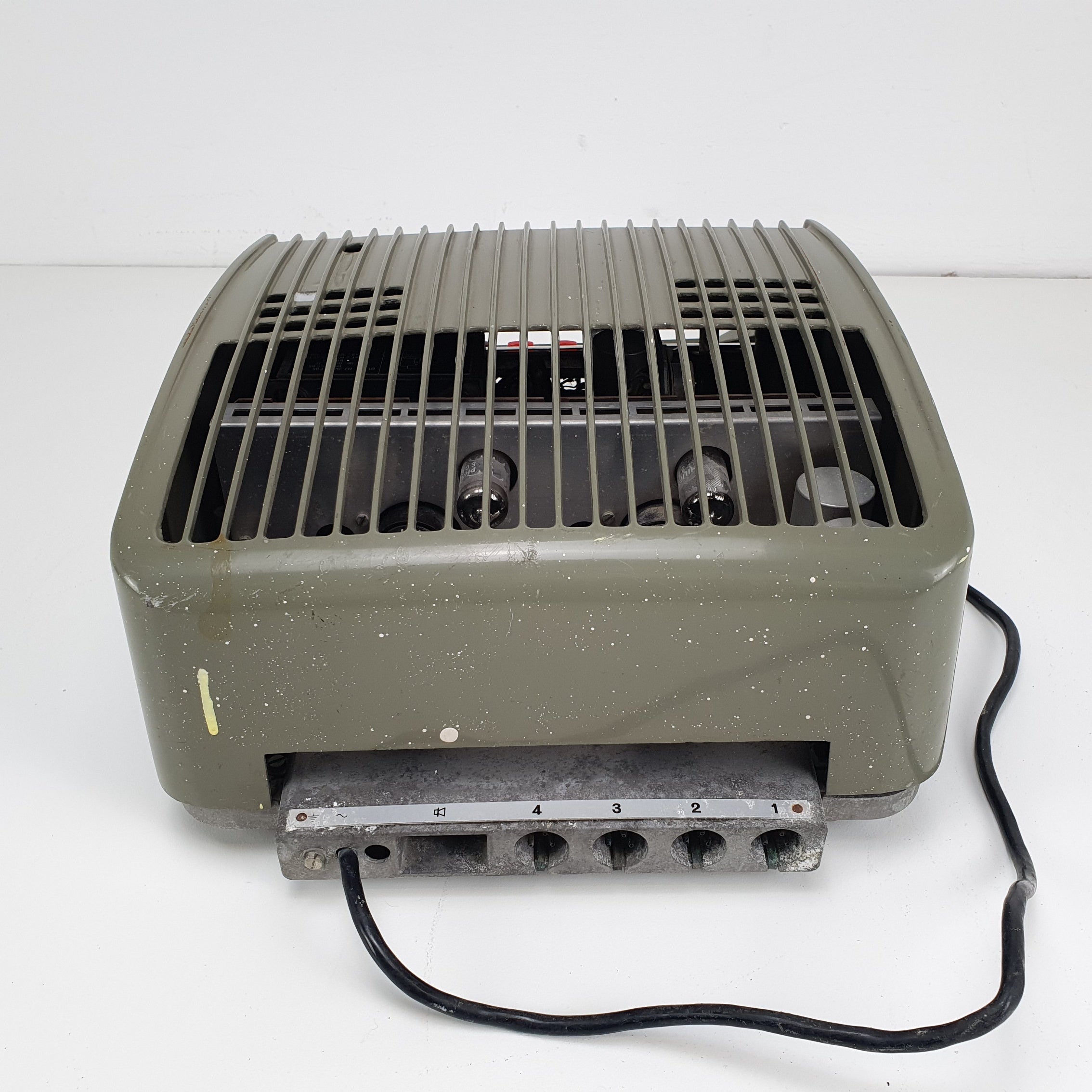 Philips EL 6415 4-kanaals buizenmixer/versterker met EL36- en ECC85-buizen