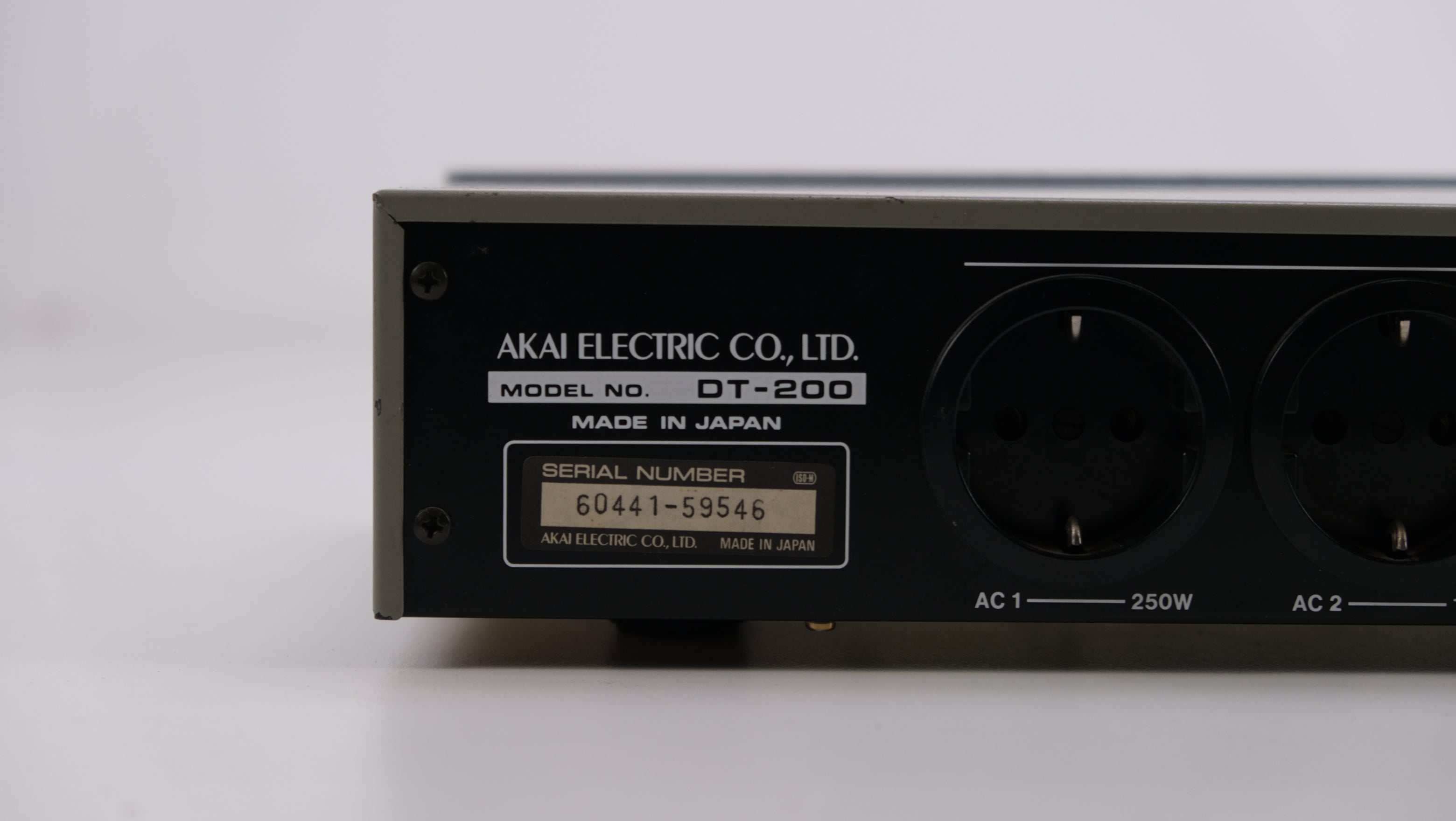 Akai DT-200 - Silver - Audio Timer