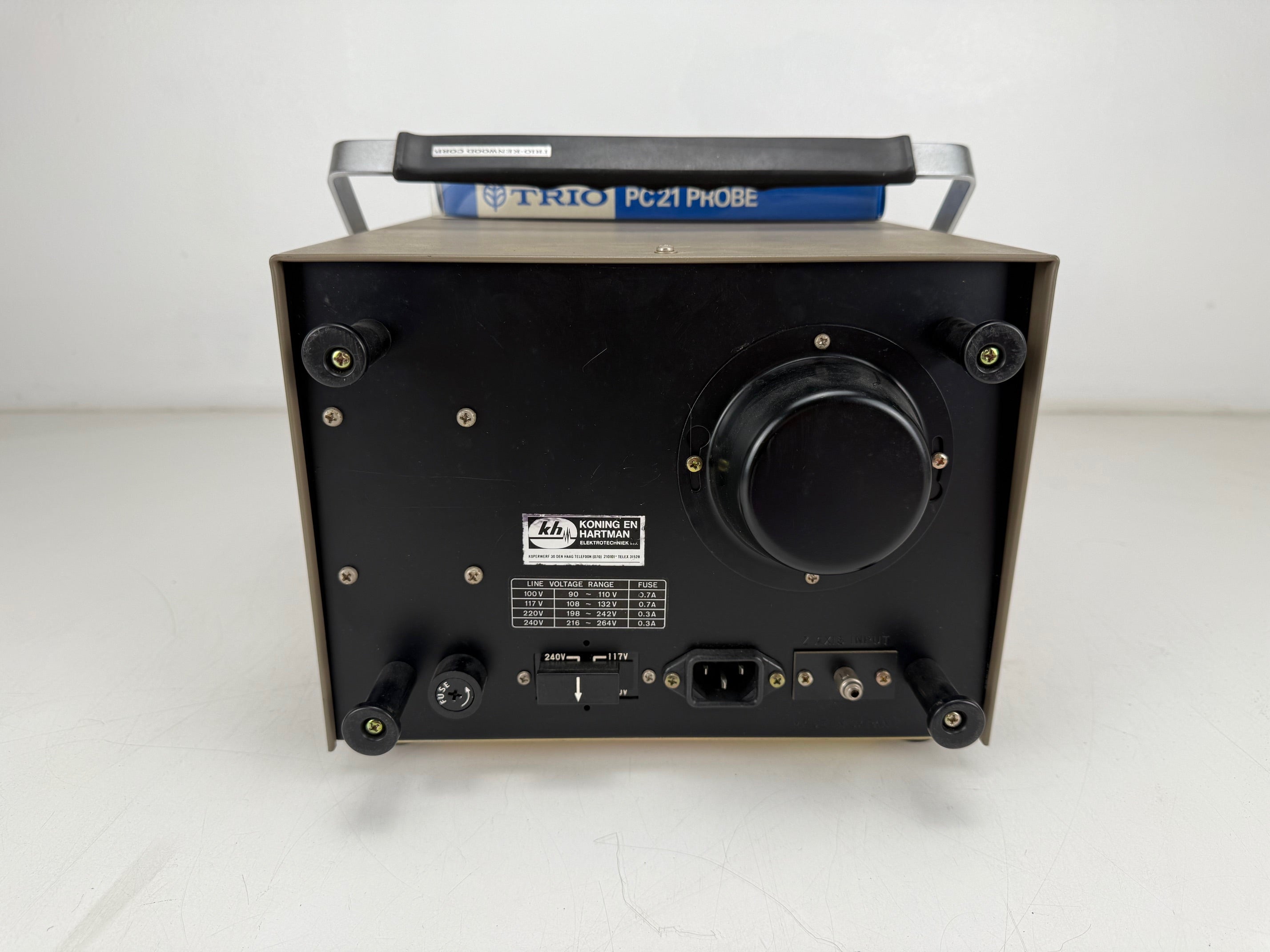 Unknown CS-1559A 10MHz Oscilloscope With Trio PC21 Probe - In Box