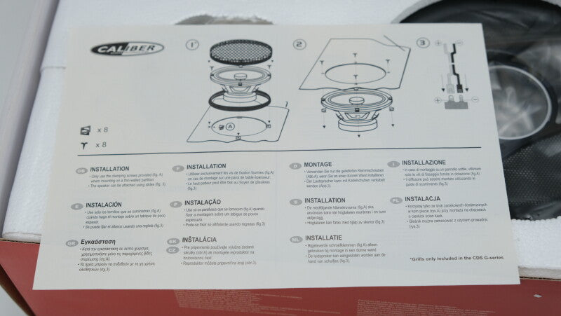 Caliber CDS 13G -  2-Way- Car Speeakers