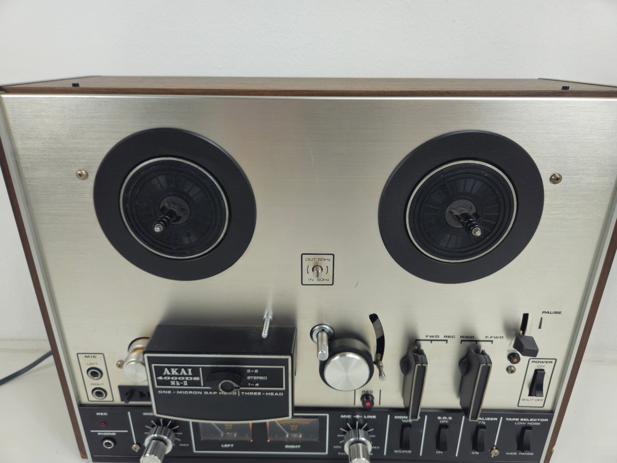 Akai - 4000DS - Stereo Reel to Reel Tape Recorder - Serviced (transistors)