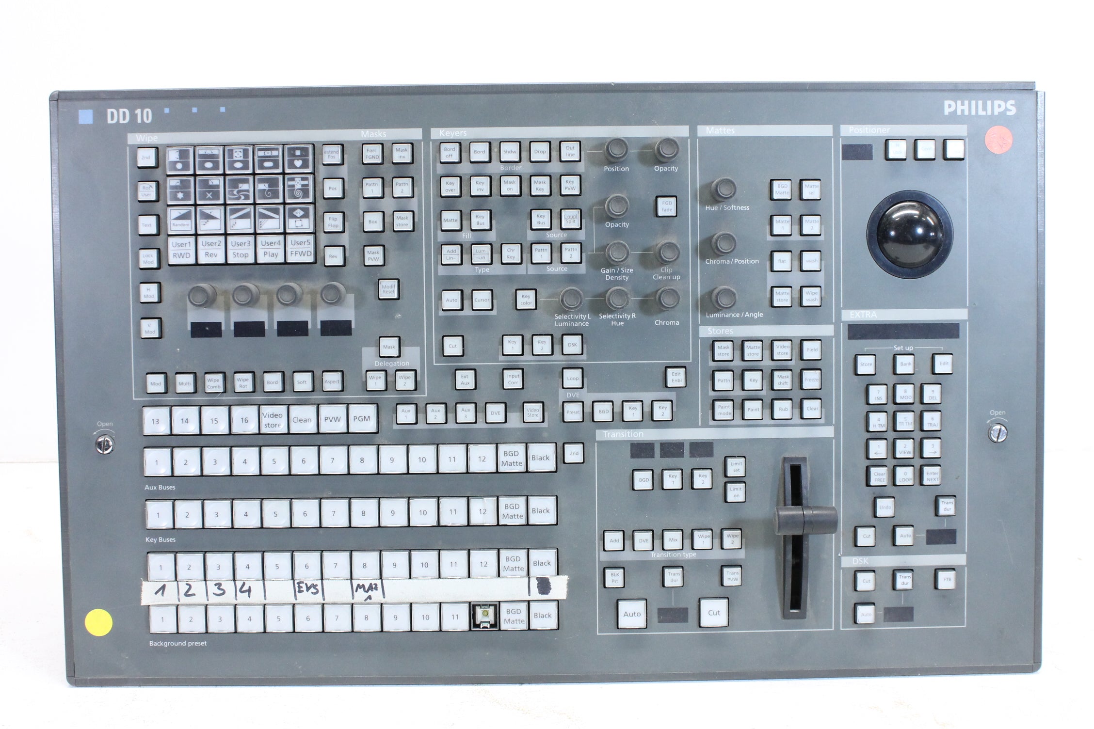 Philips BTS Diamond Digital DD10 bedieningspaneel Vision Mixer