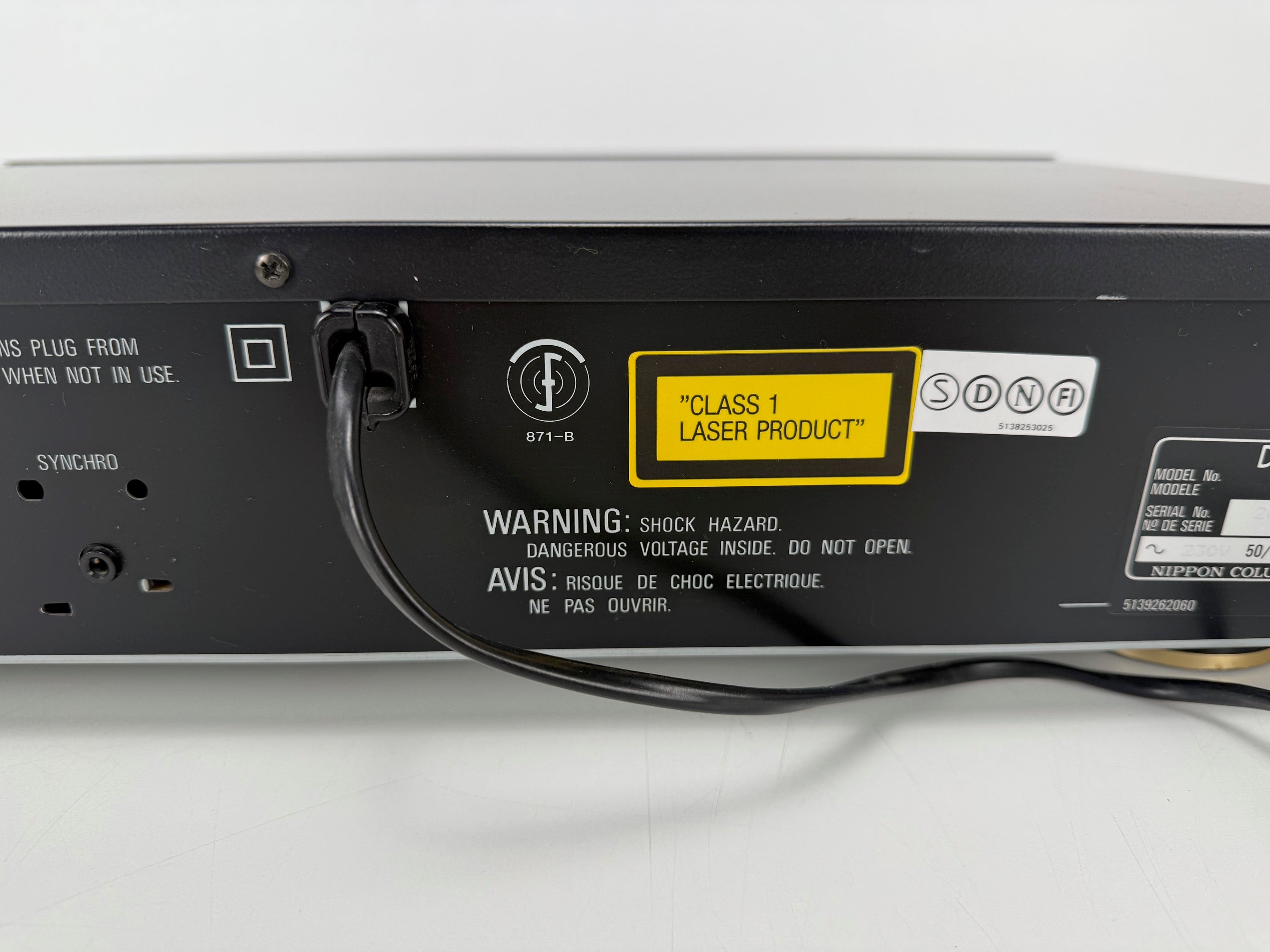 Denon DCD - 590 PCM Audio Technology / Compact Disc-speler