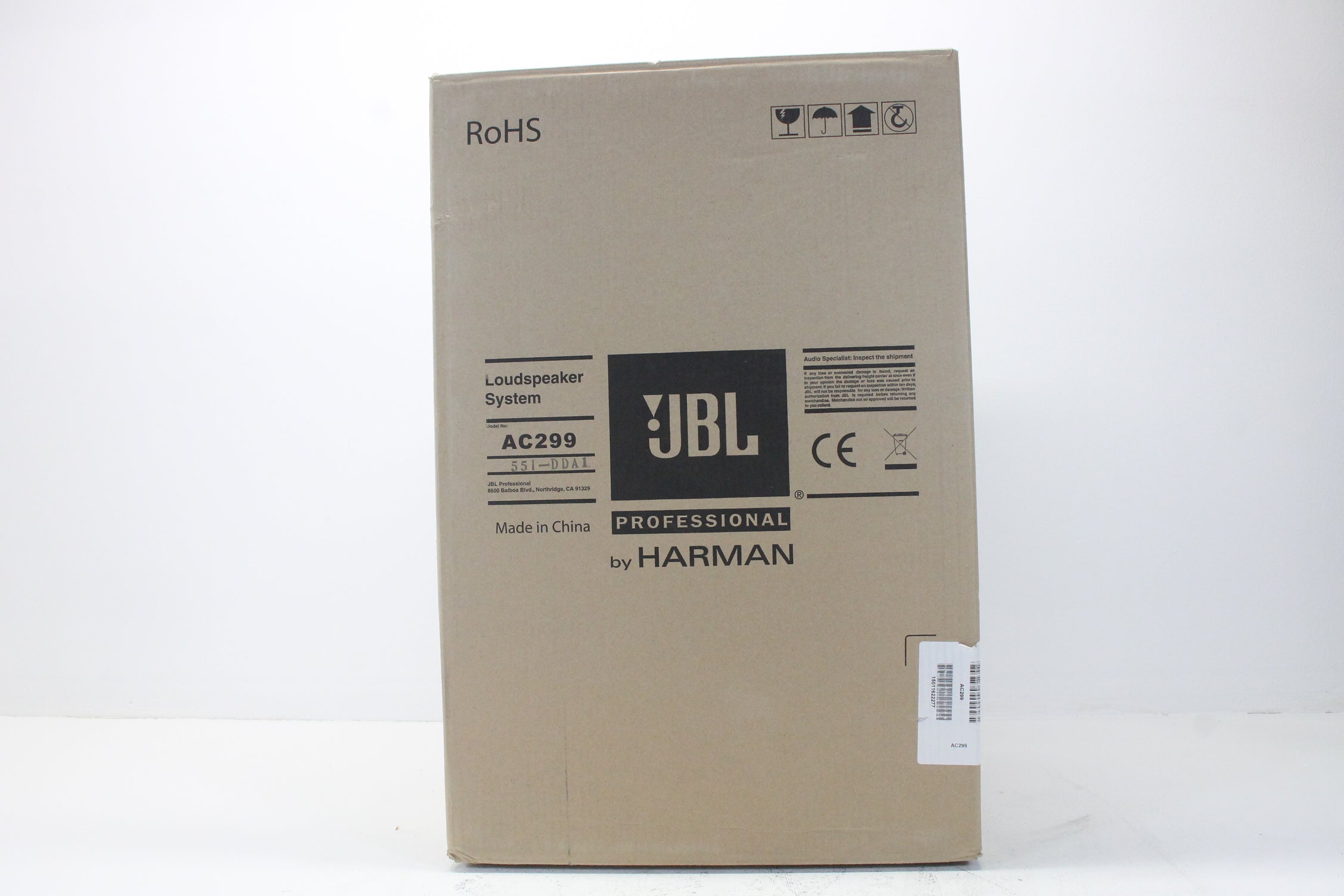 JBL AC299 - Tweeweg full-range luidspreker met 1 x 12" LF