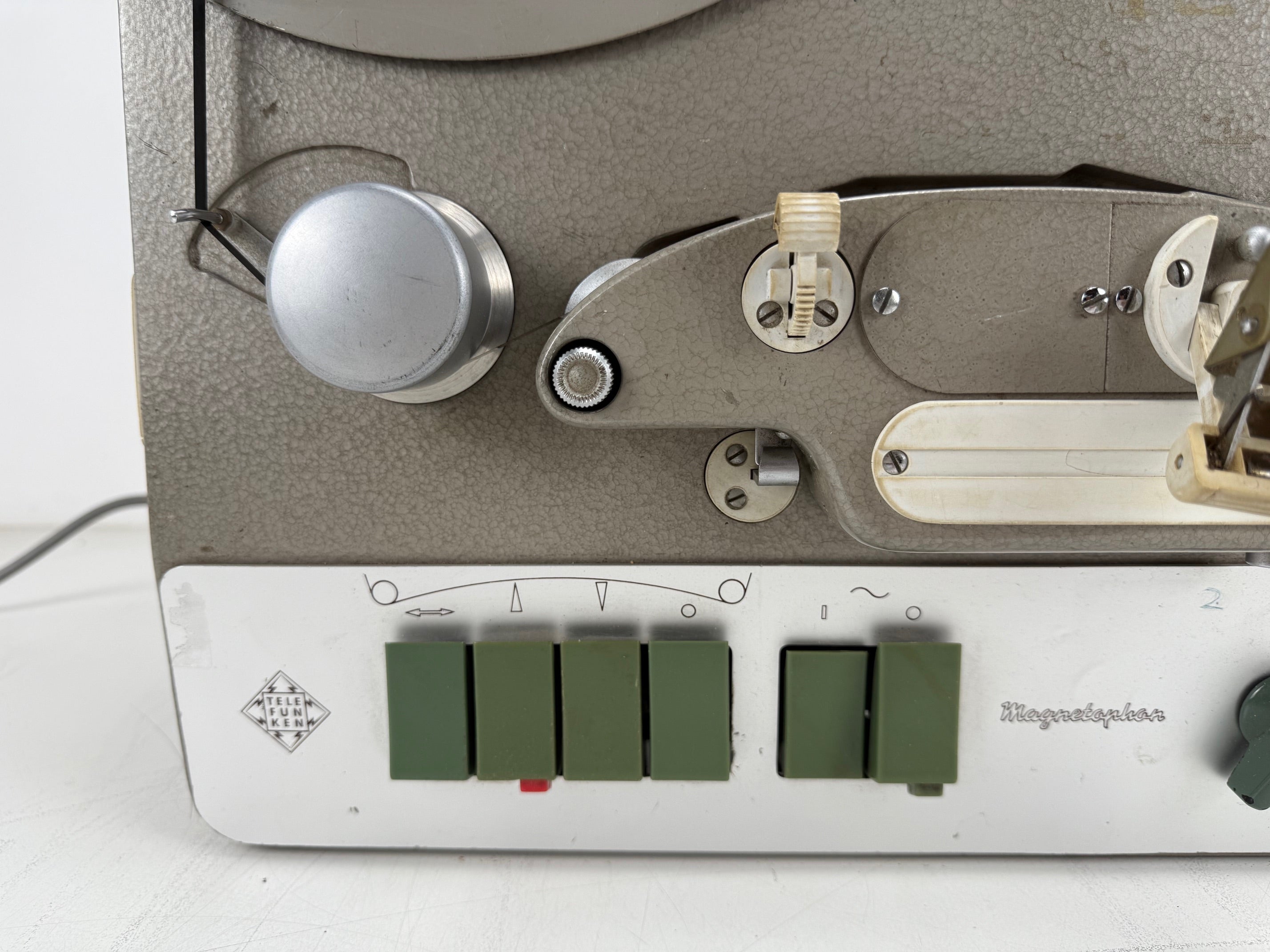 Telefunken M5C stereo bandrecorder met V396/397 voorversterkers - gereviseerd/gekalibreerd