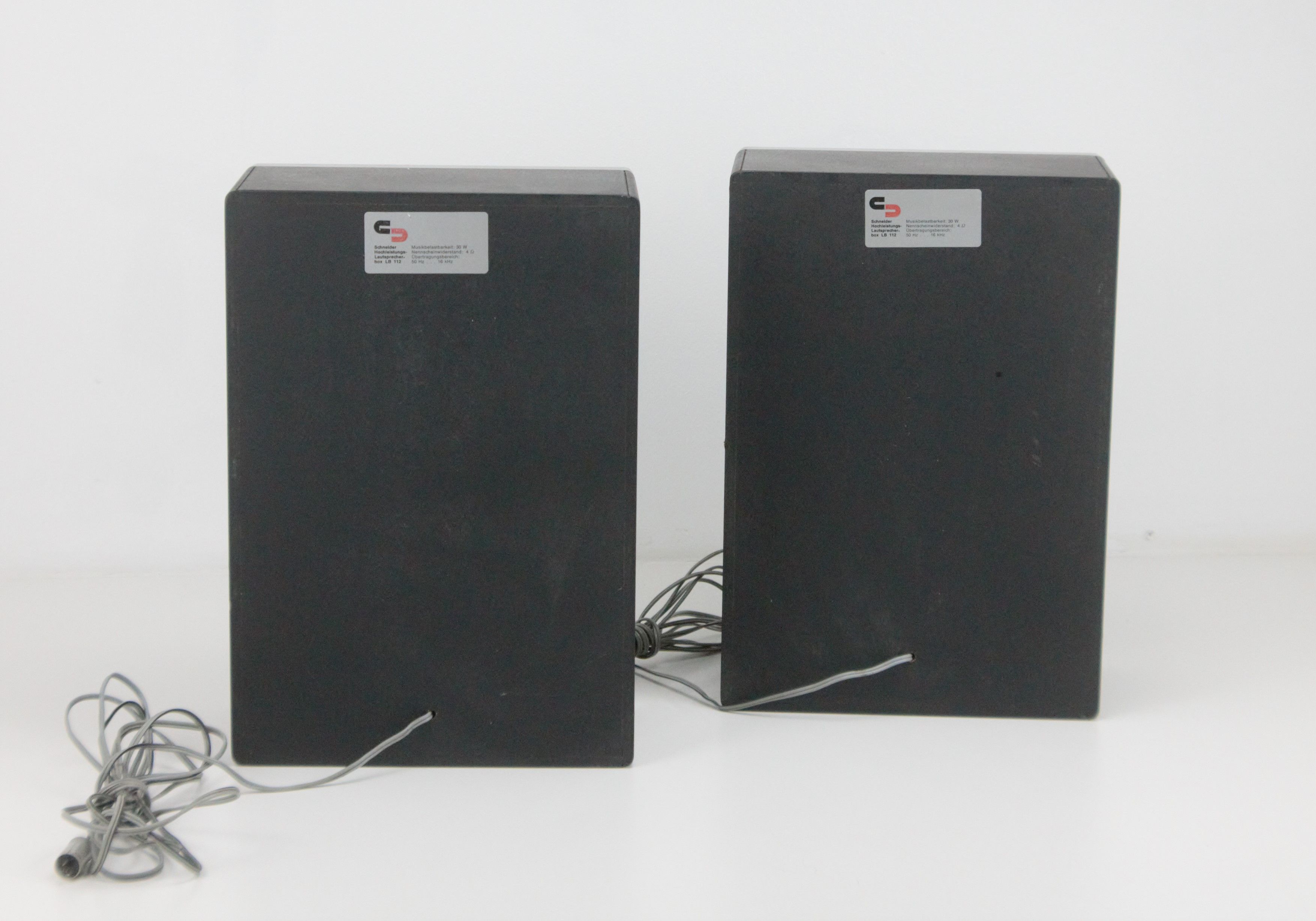 Onbekende Schneider LB112 luidsprekerset