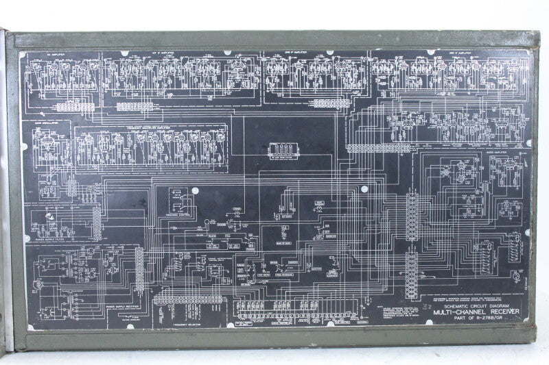 Collins Radio Company US Army R-278B/GR luchthavenradio-ontvanger