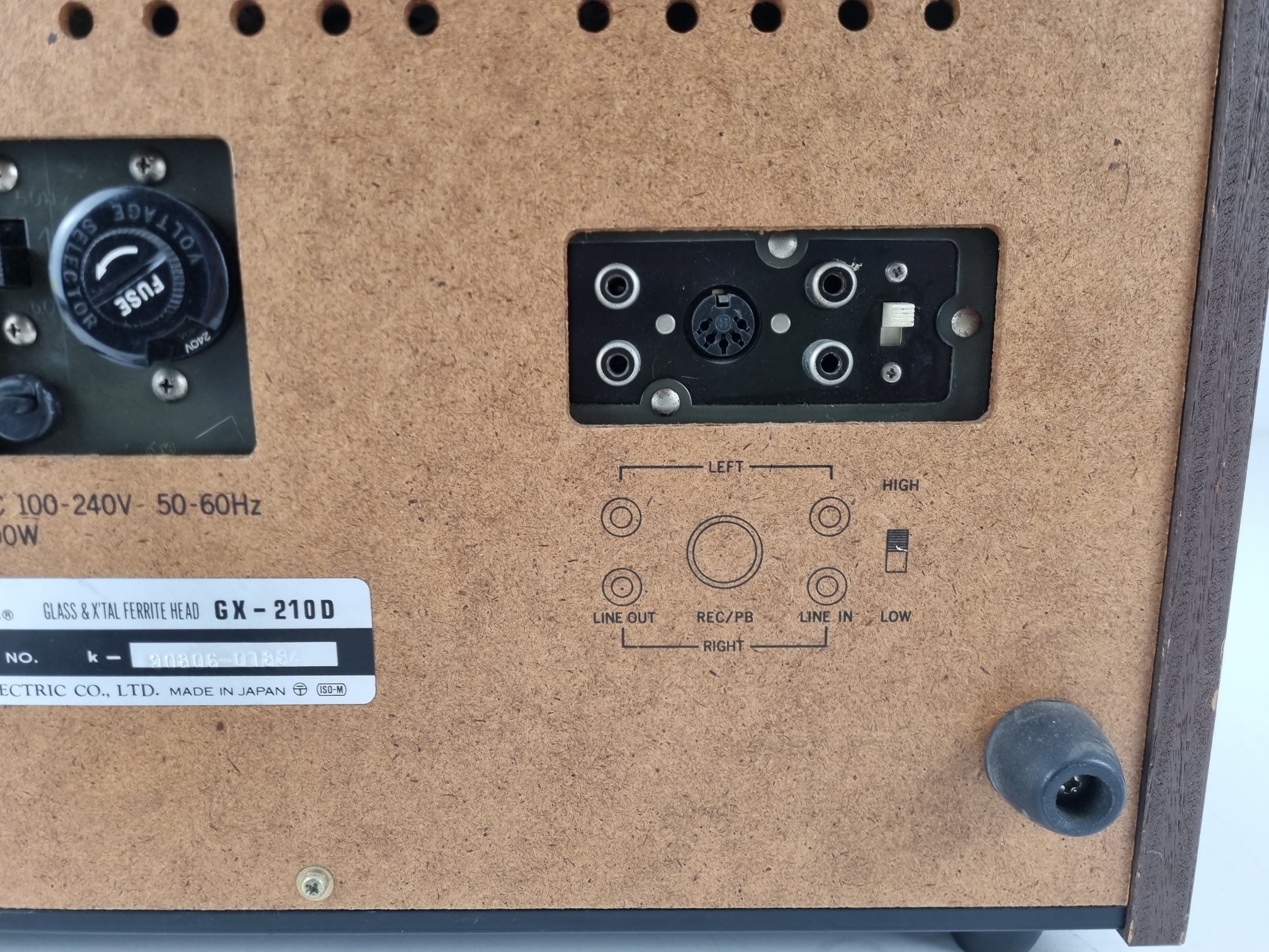 Akai GX-210D - 1/4'' 18 cm reel to reel recorder - Nice Condition