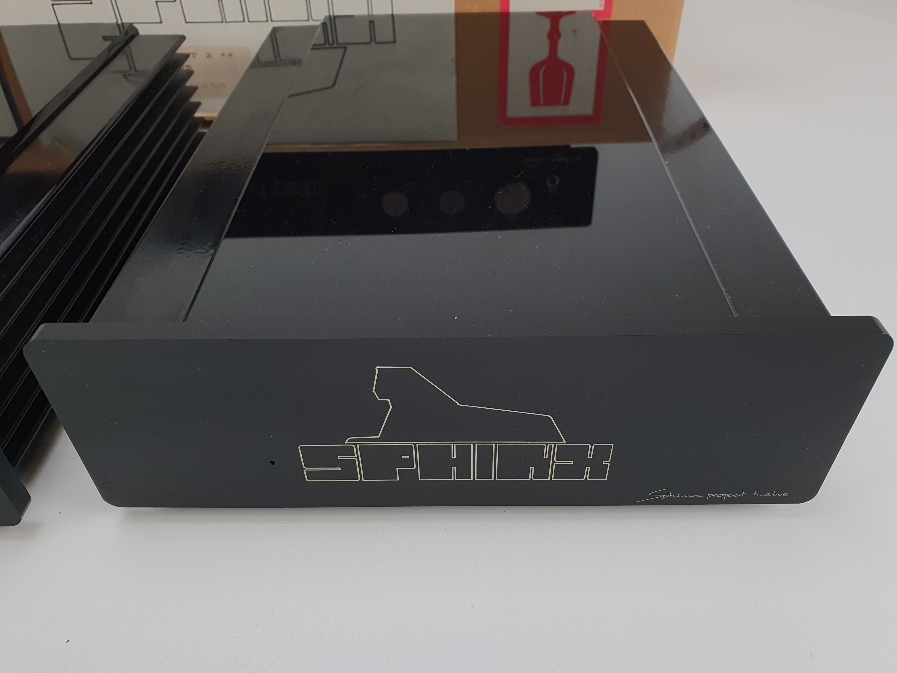 Sphinx Project 2 MK1 voorversterker (in doos) - Project 12 MONO eindversterker 2x