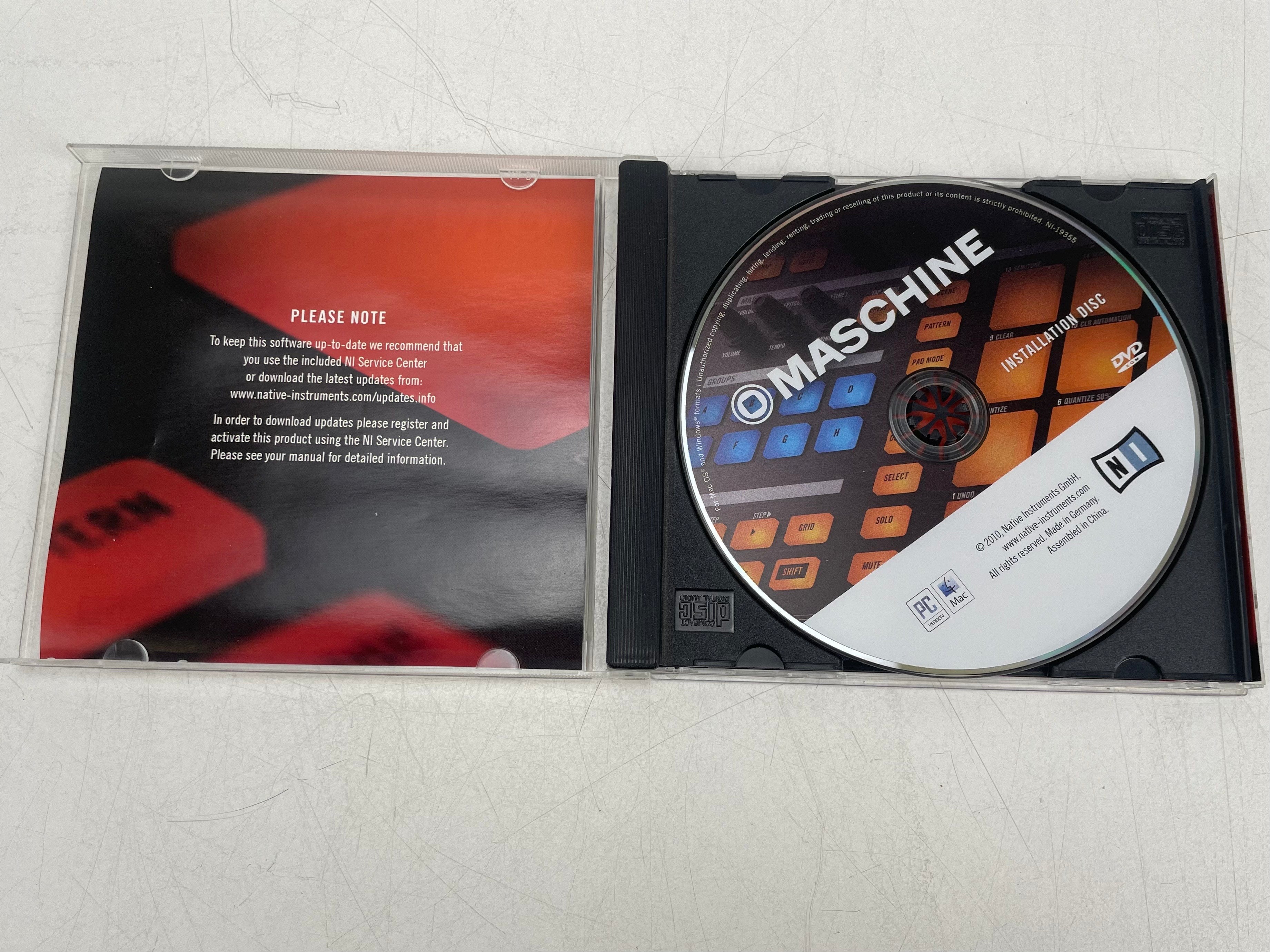 Native Instruments Maschine-Drumcomputer With CD - MK1 - Midi controller
