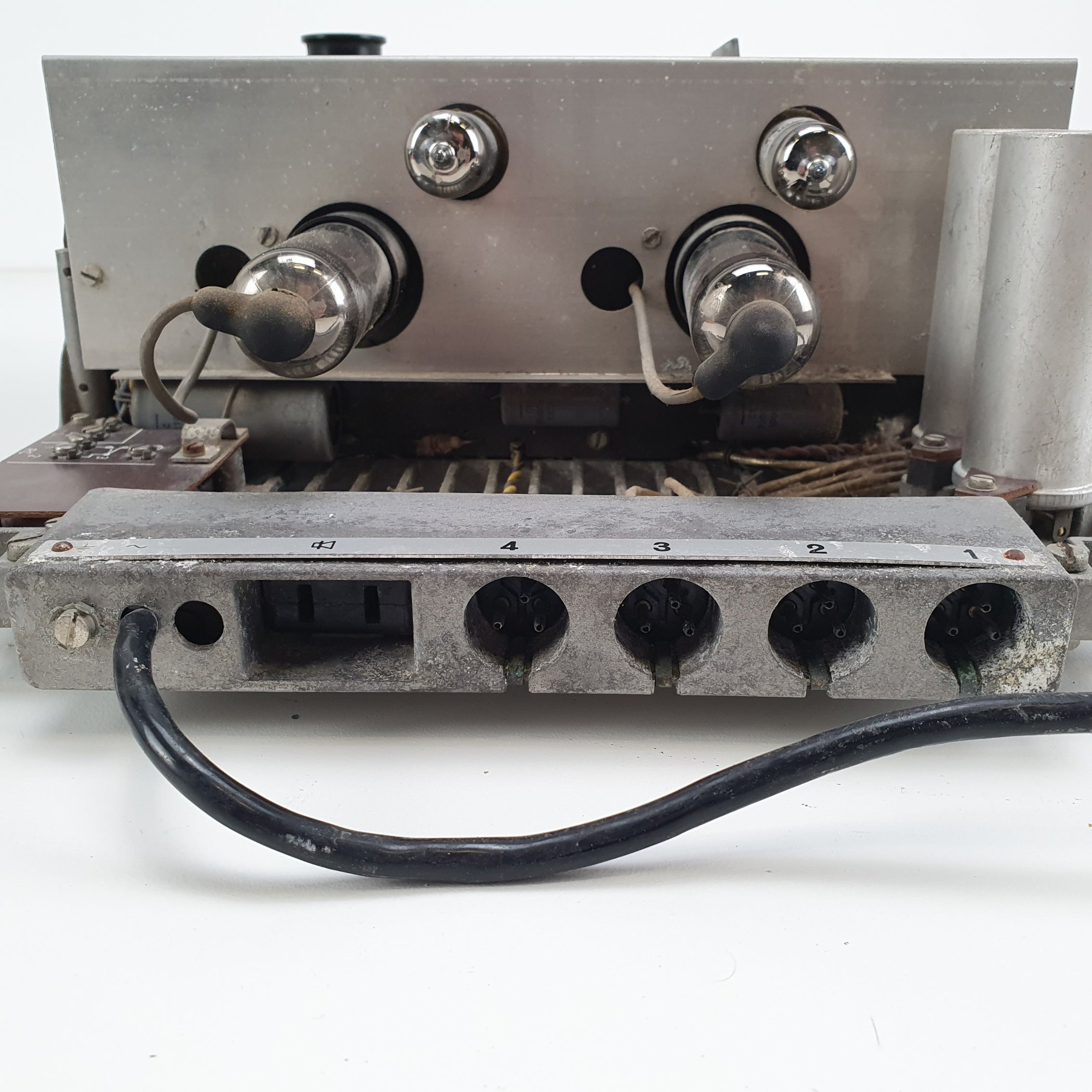 Philips EL 6415 4-kanaals buizenmixer/versterker met EL36- en ECC85-buizen