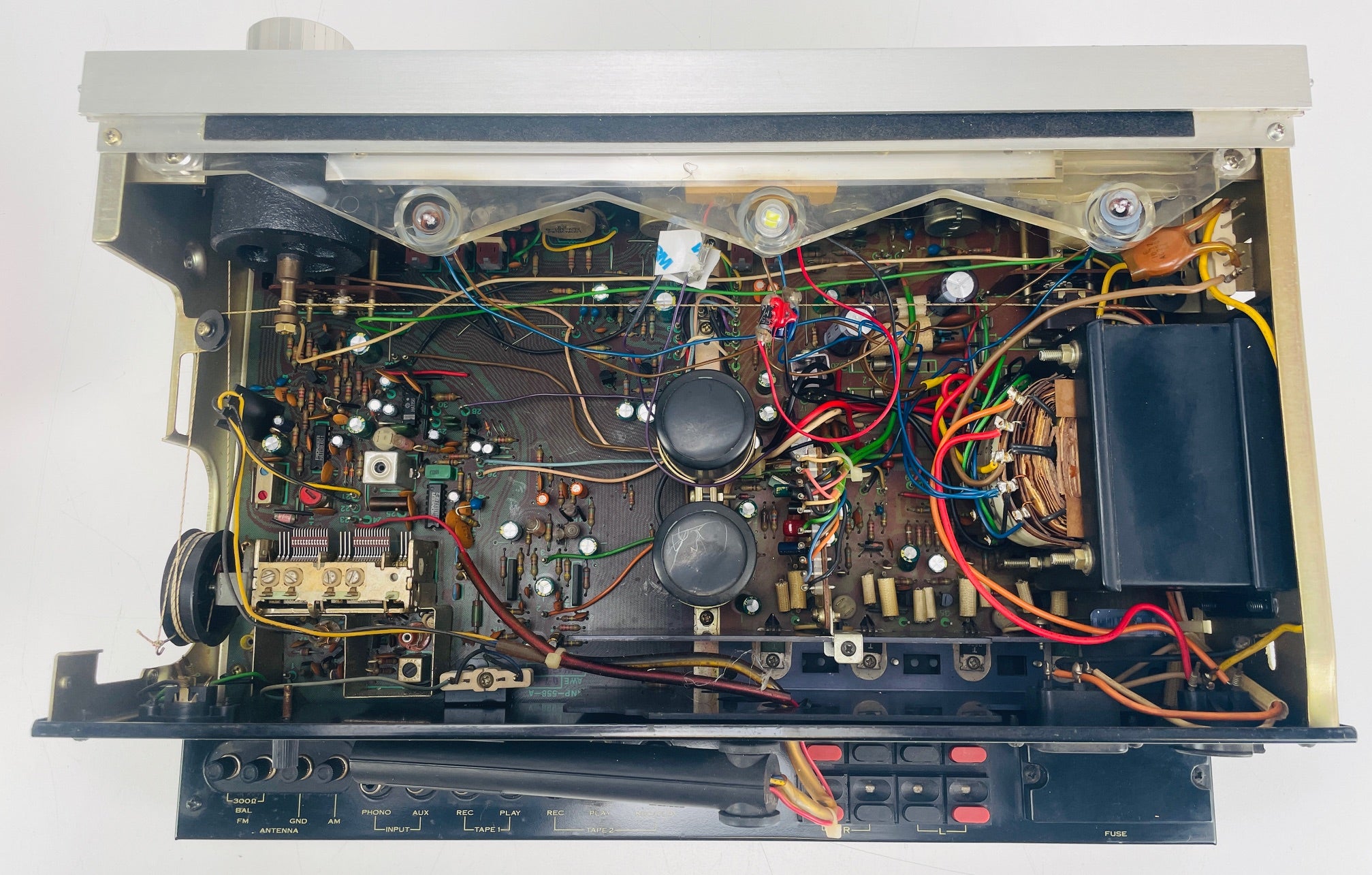 Pioneer Model SX - 550 Stereo Receiver - Serviced/Recapped/New side pannels