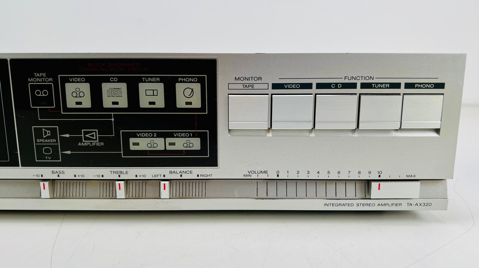 Sony TA-AX320 geïntegreerde stereo-versterker