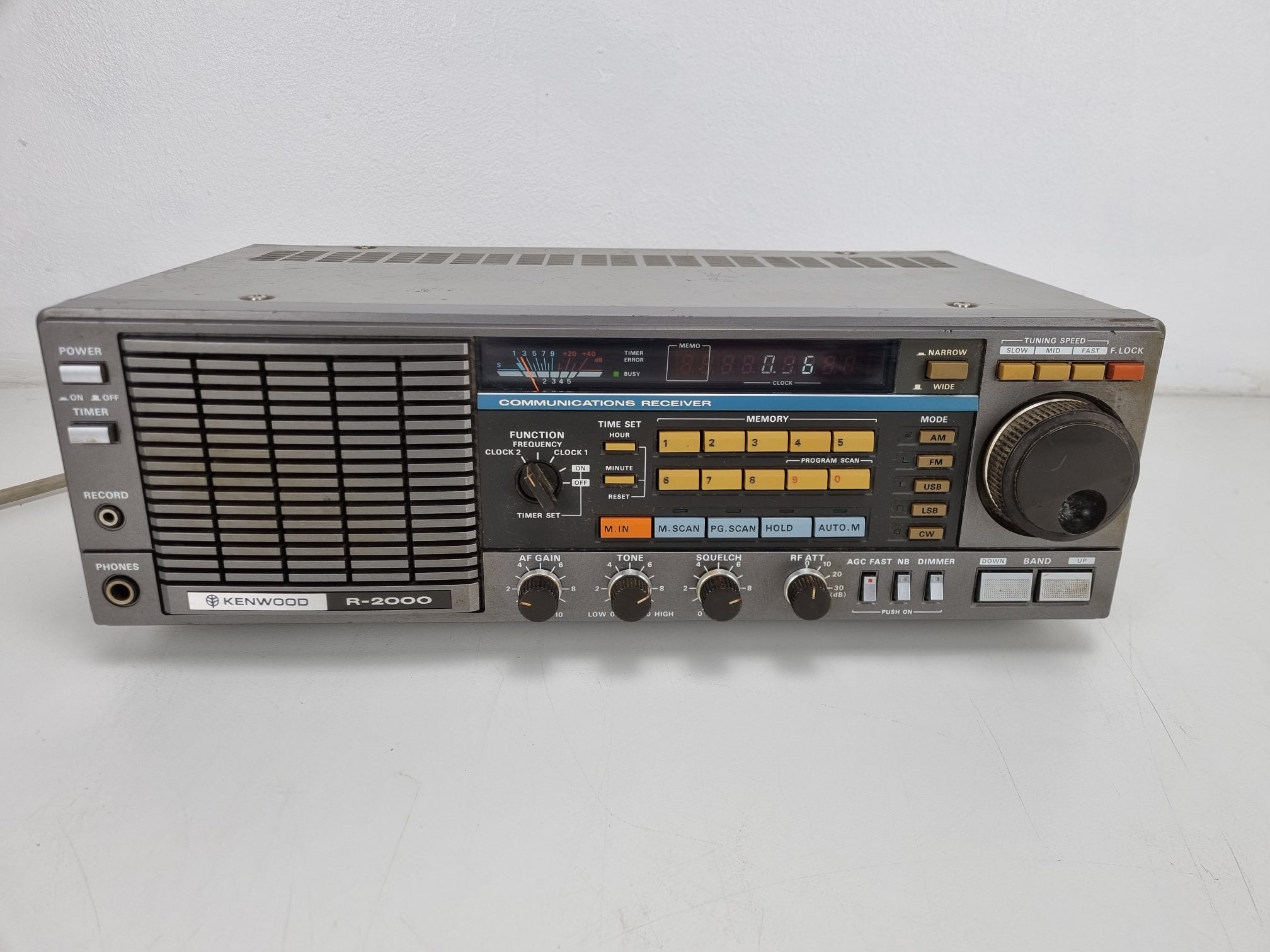 Kenwood R2000 - Communicatieontvanger start op