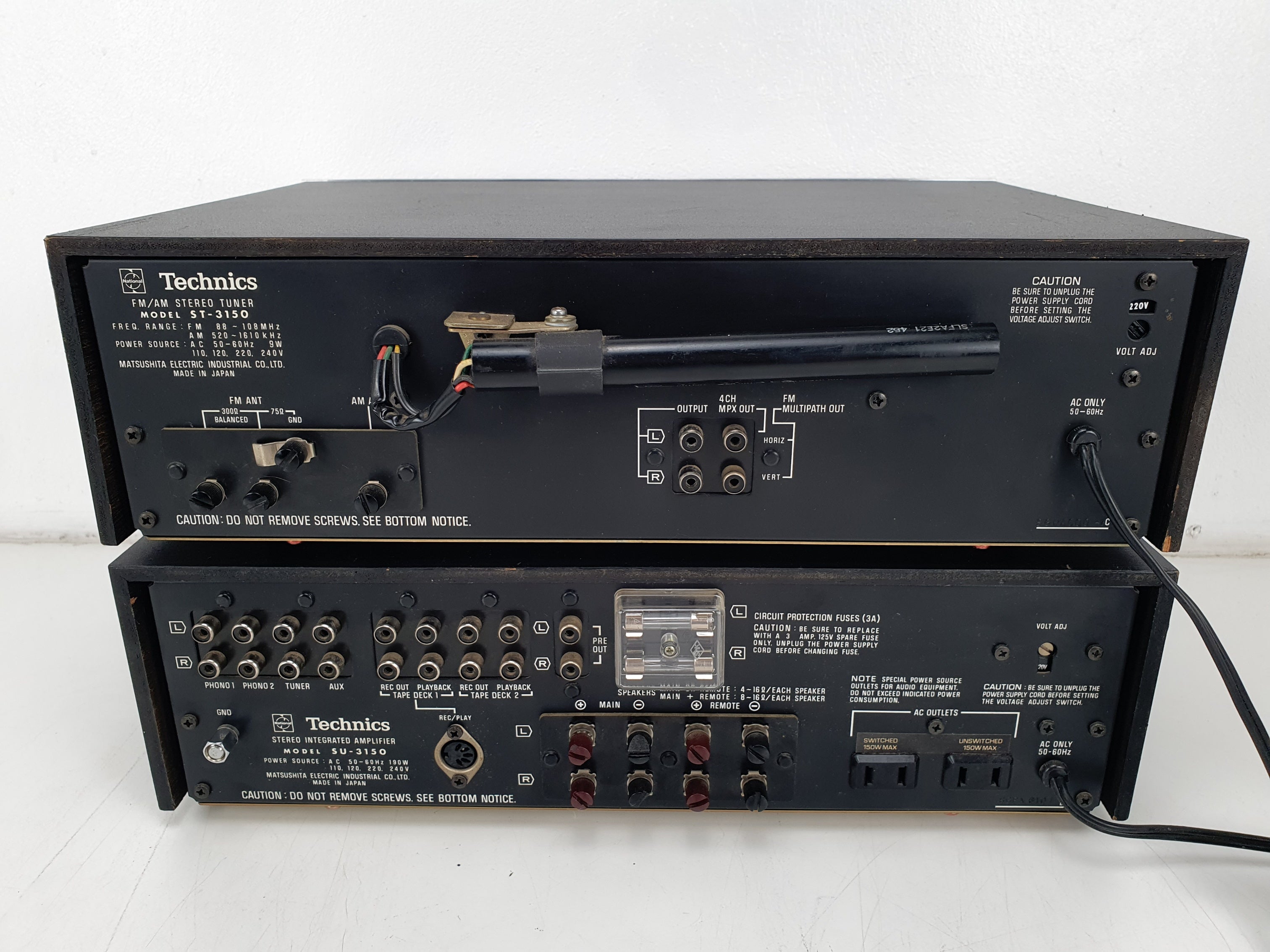 Technics SU-3150 geïntegreerde versterker - ST-3159 tuner - Mooie set