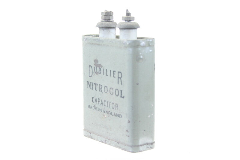 Dubilier Nitrogol Capacitor 109 B47 1 MFD ± 20% 500 DC WKG 85°C