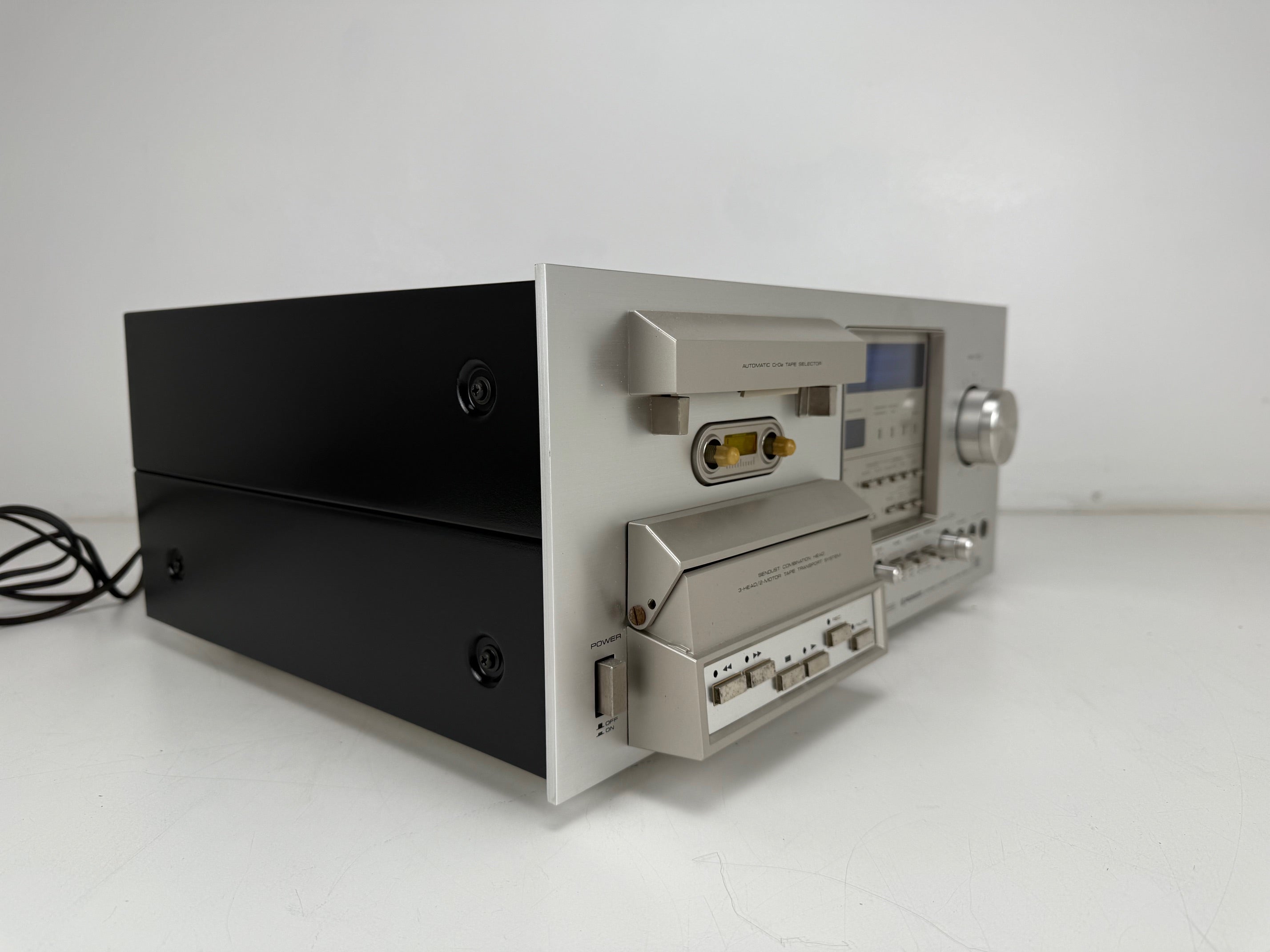 Pioneer CT-F900 3-kops Bleuline stereo cassettedeck - Onderhoud uitgevoerd