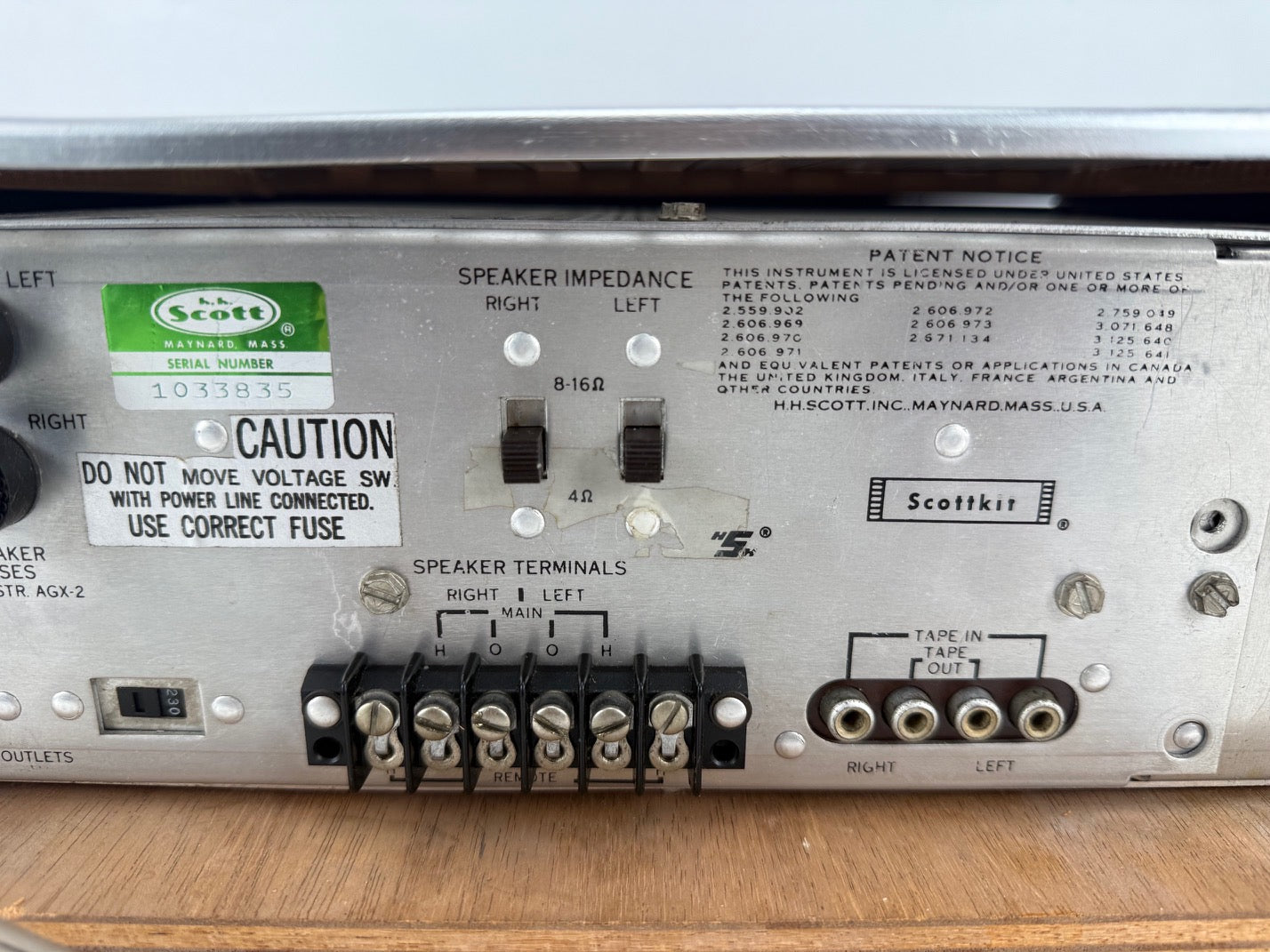 HH Scott LK-60 Solid State Stereo Versterker - Volledig Onderhouden