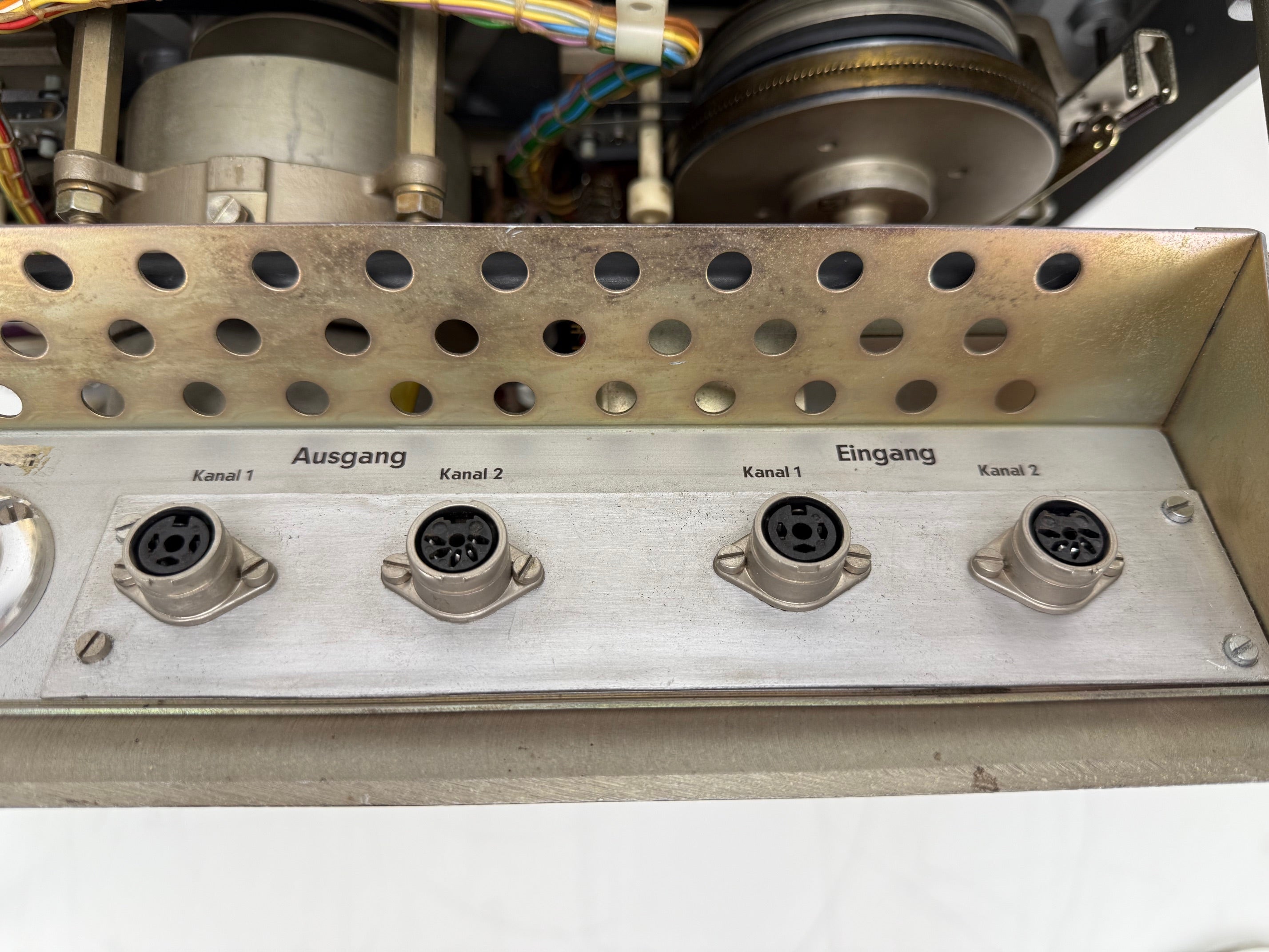 Telefunken M5C stereo bandrecorder met V396/397 voorversterkers - gereviseerd/gekalibreerd