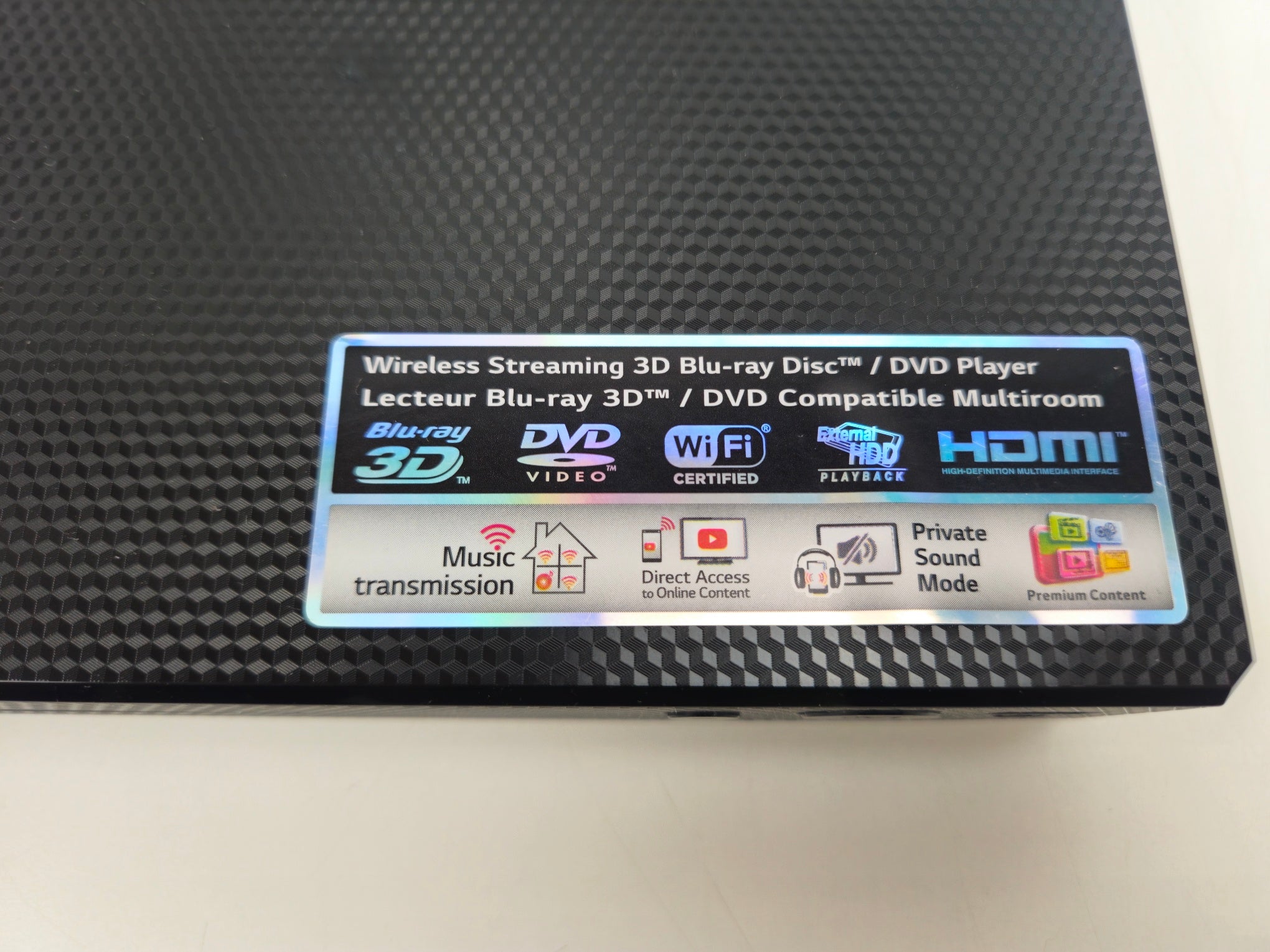 LG - BP550 - 3D Blu Ray / DVD Player