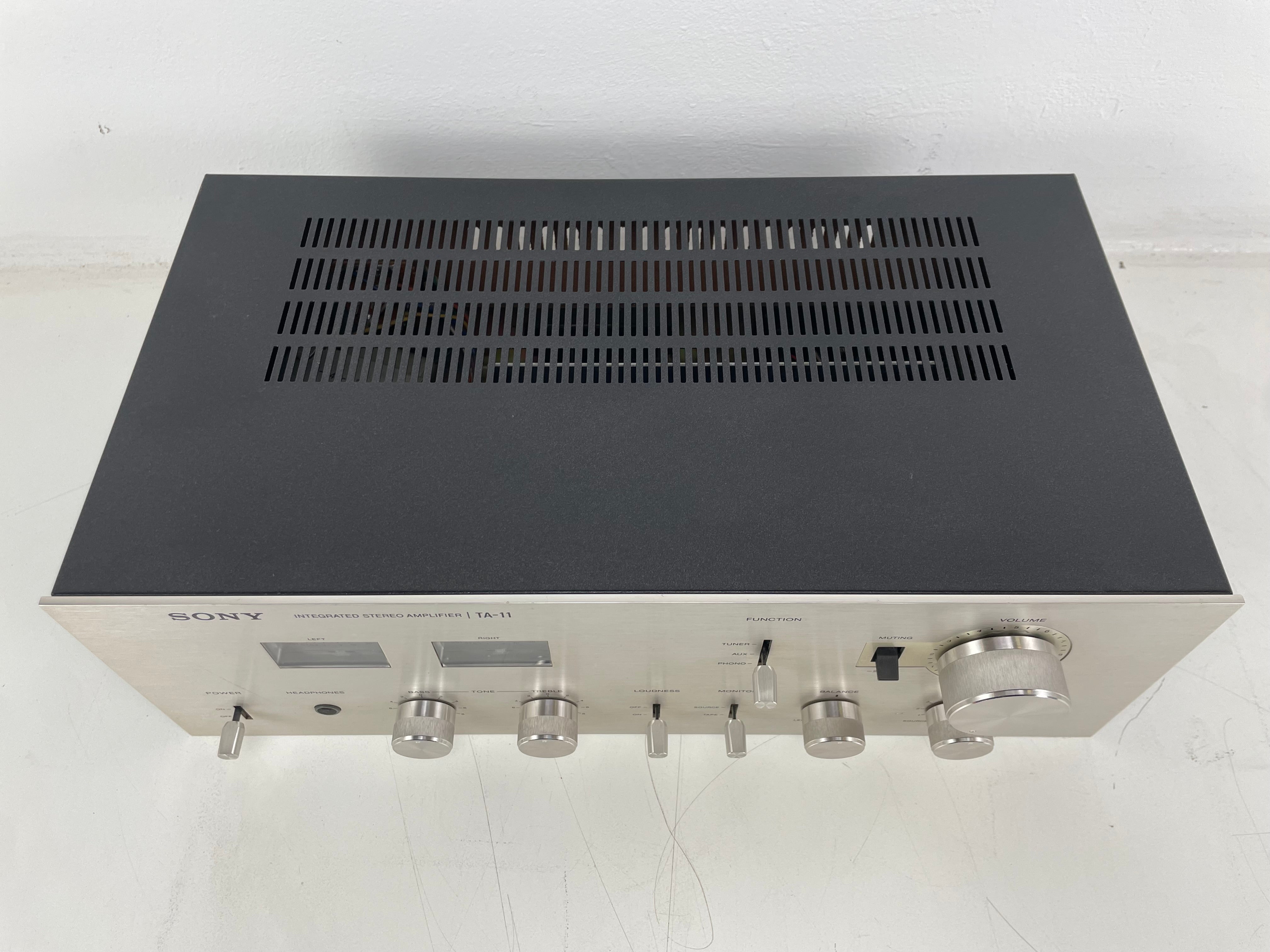Sony - TA-11 - Stereo Integrated Amplifier - Serviced (Replacement/Cleaned)