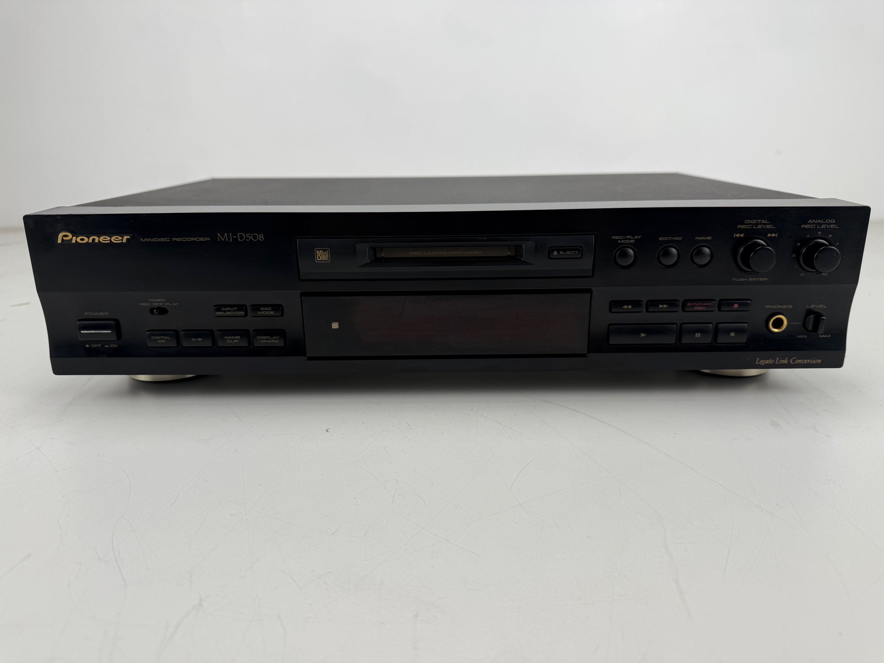 Pioneer MJ - D508 Minidisc Recorder - Sold As Is