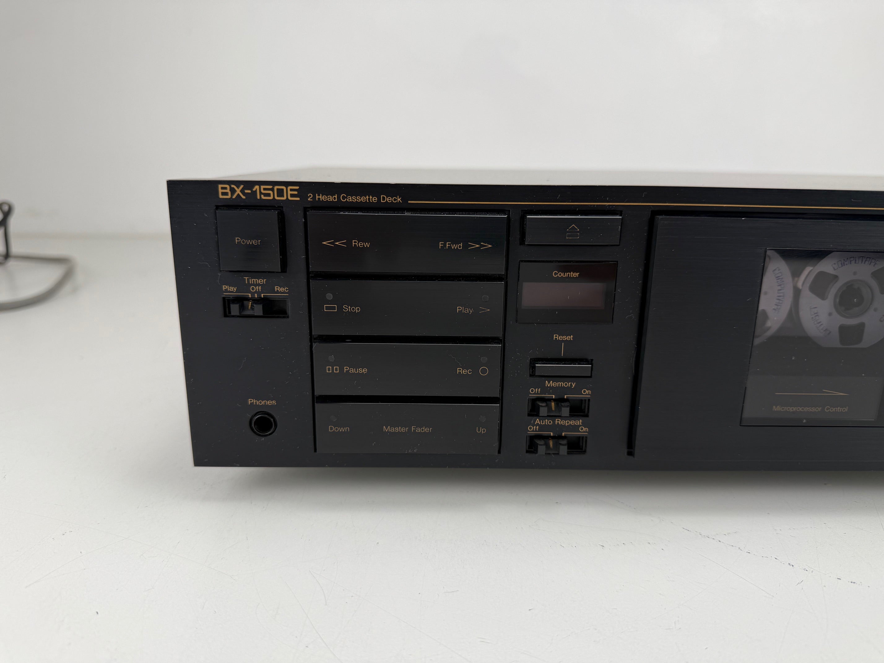 Nakamichi BX-150E stereo cassettedeck met 2 koppen - Onderhoud uitgevoerd