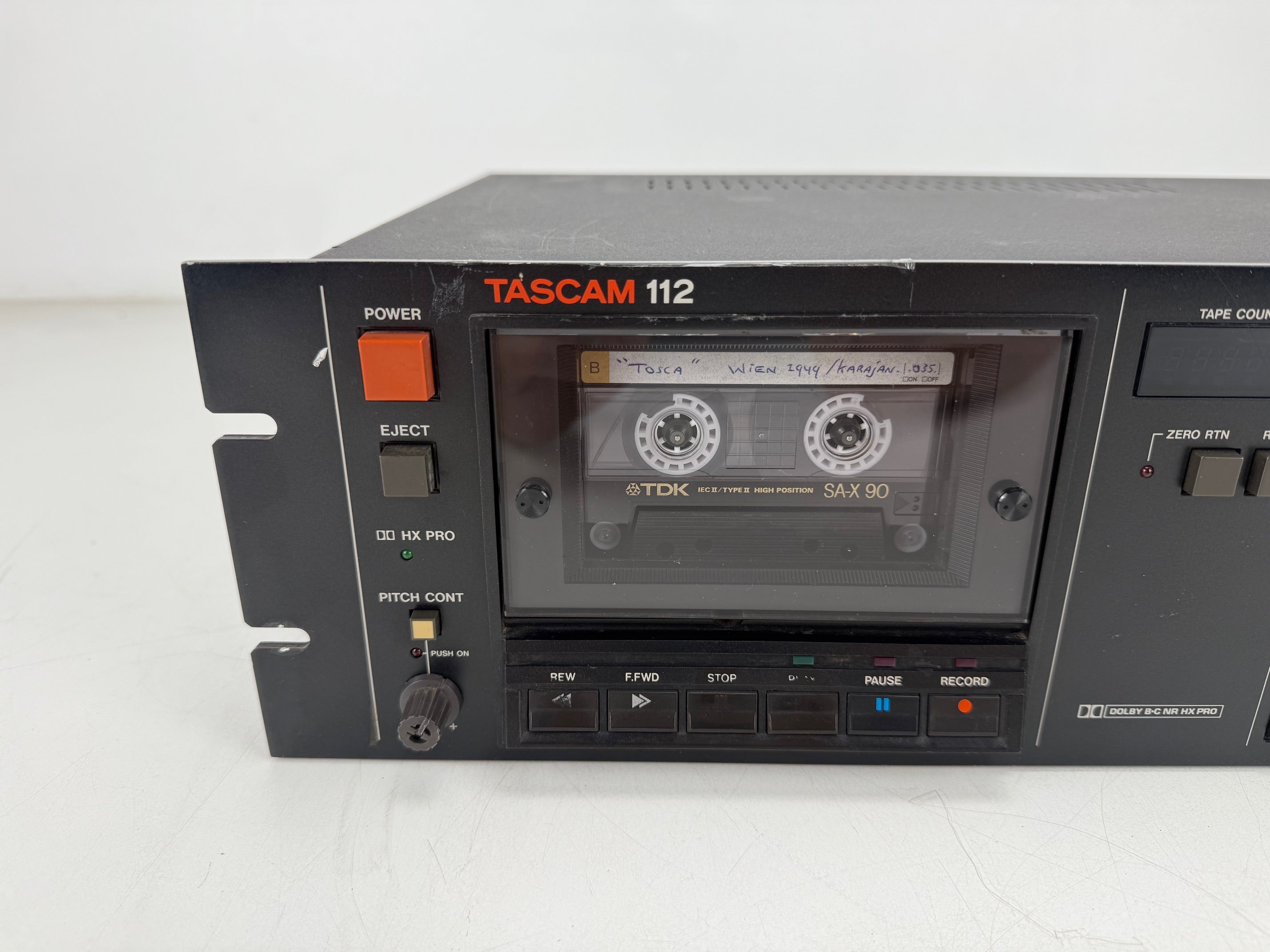 Tascam 112 Stereo Cassette Deck - Serviced