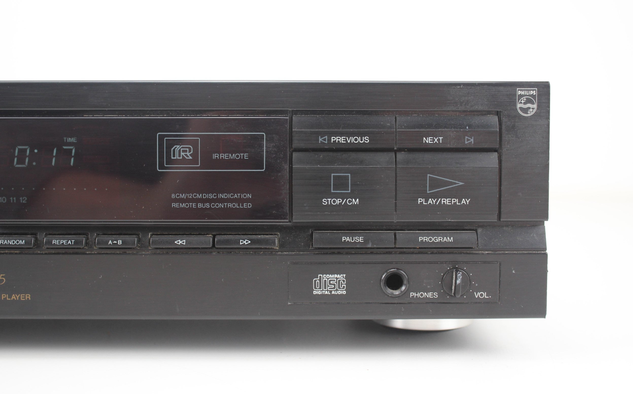 Philips CD615  Compact Disc Player - Working, read info