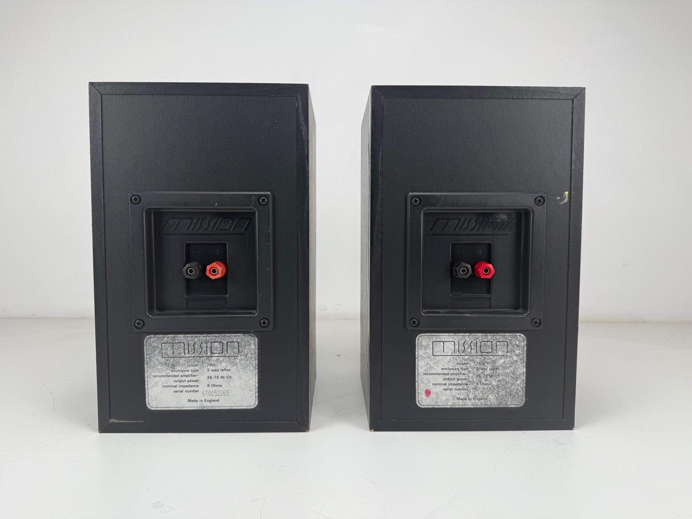 Mission 760I 2-weg boekenplankspeakerset