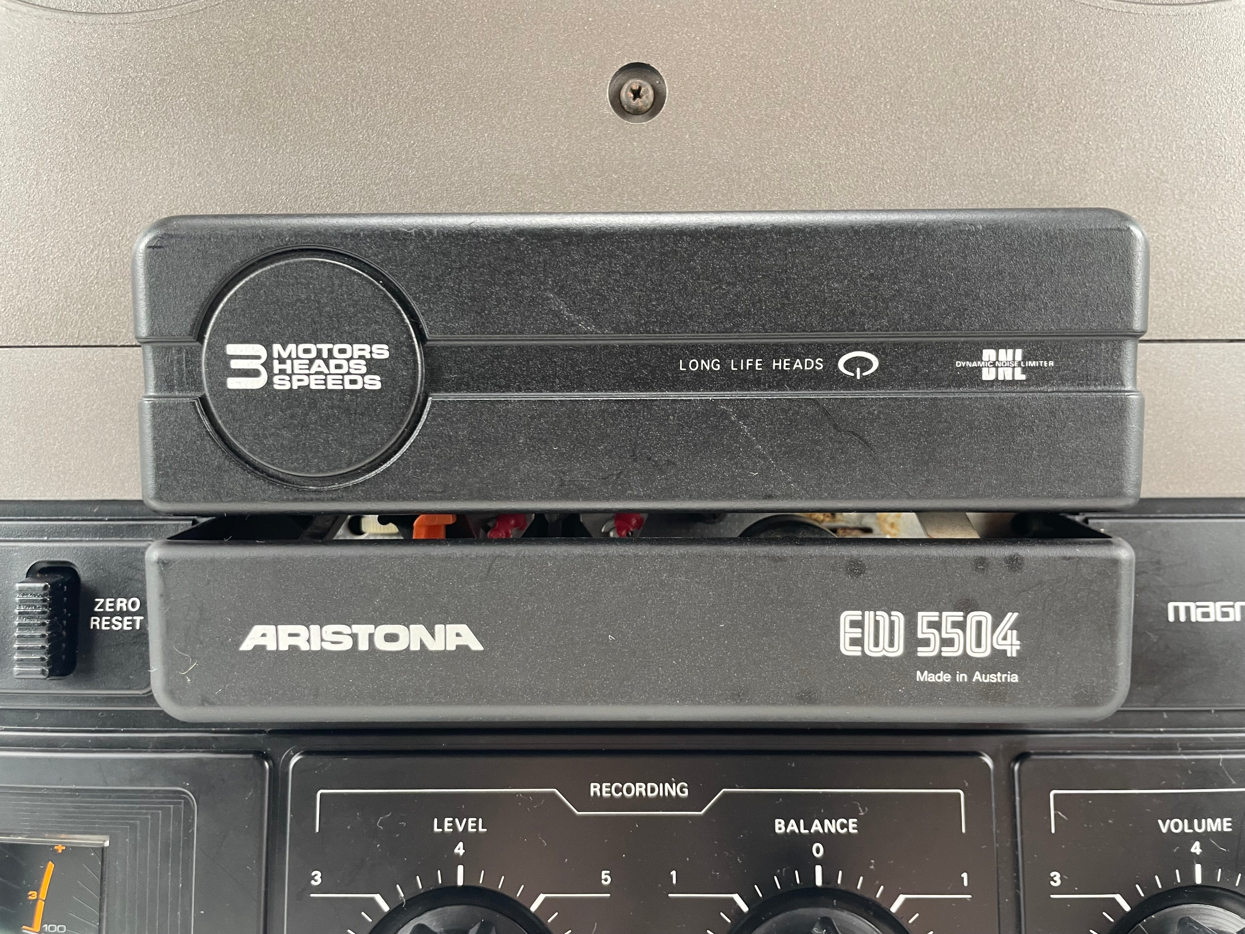 Aristona EW5504 Reel-to-Reel Tape Deck – Cleaned Potentiometers & New Snares