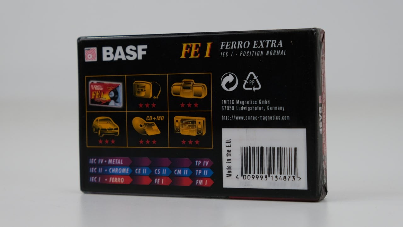 EMTEC Ferro Extra 1 - IEC 1 - 60 Min - Cassette NOS