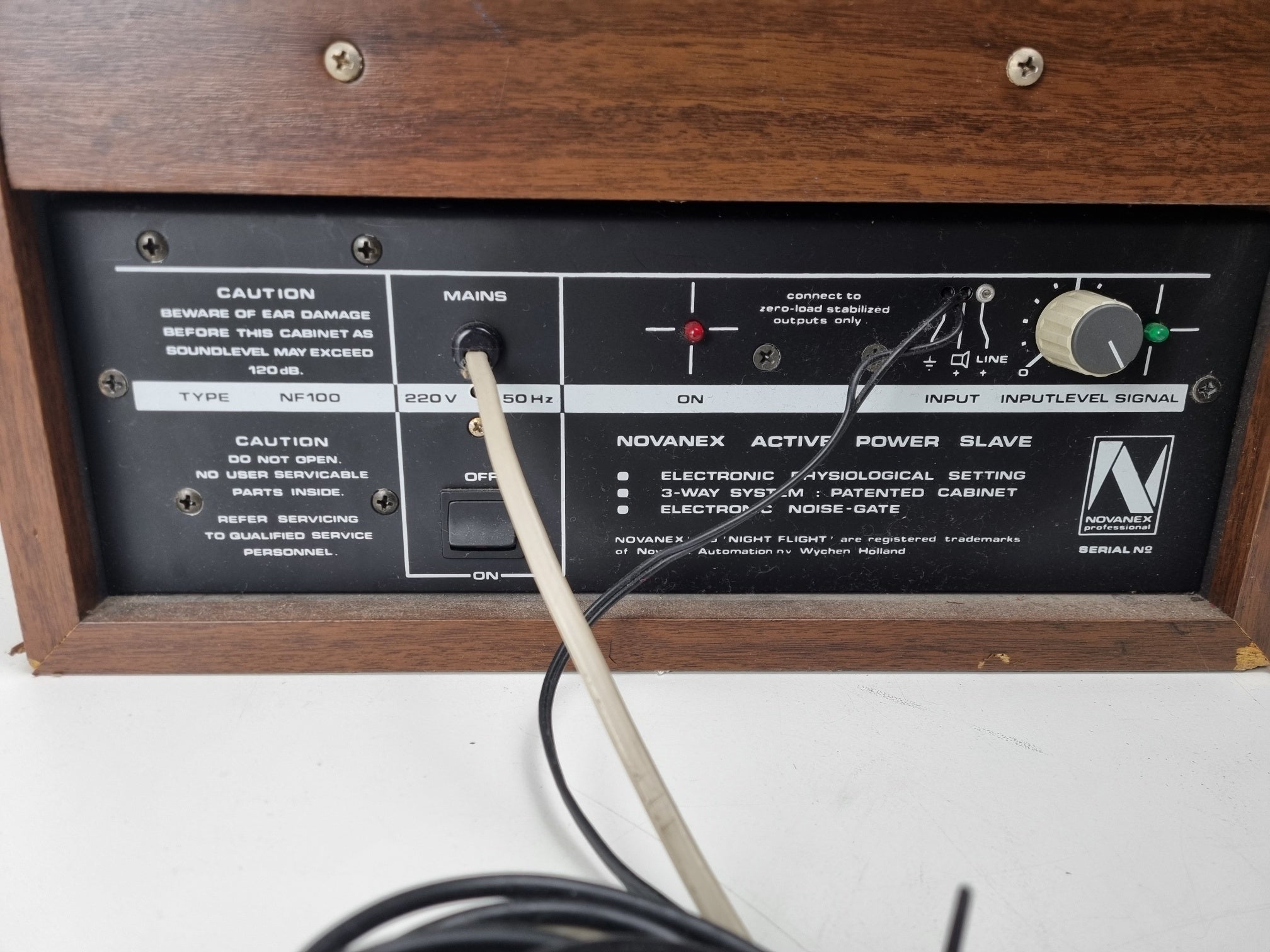 Novanex NF100 - Luidsprekers - Actieve Power Slave - Volledig werkend