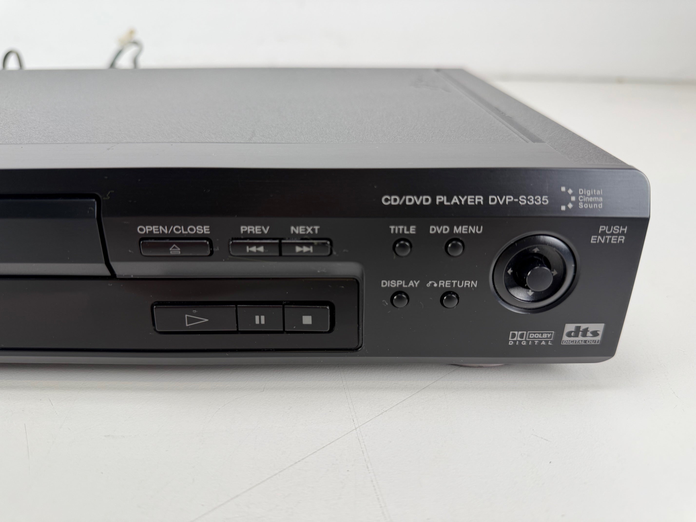 Sony DVP-S335 CD/DVD Player - Original Manuals