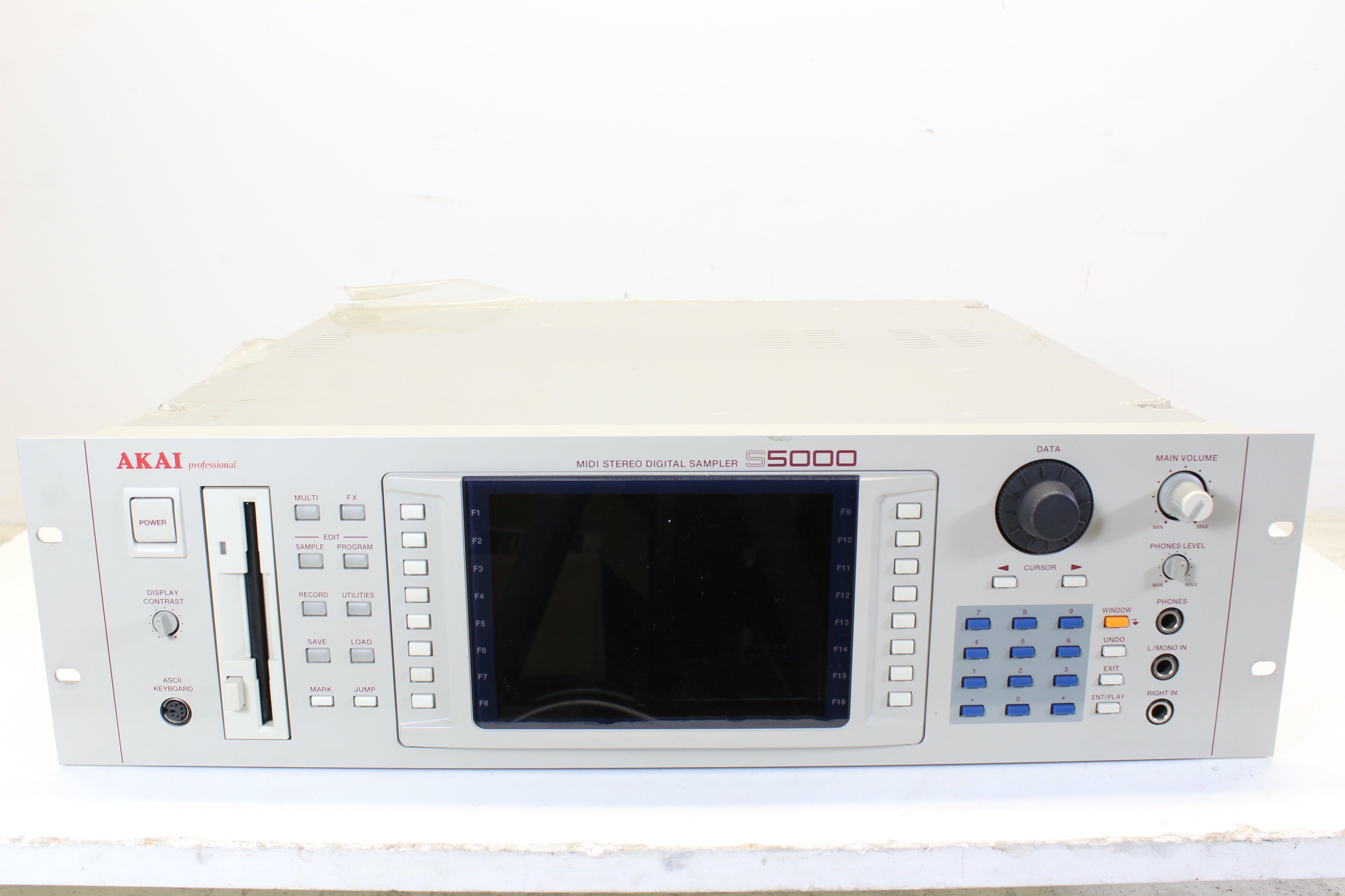 Akai S5000 Sampler met gebruikershandleidingen