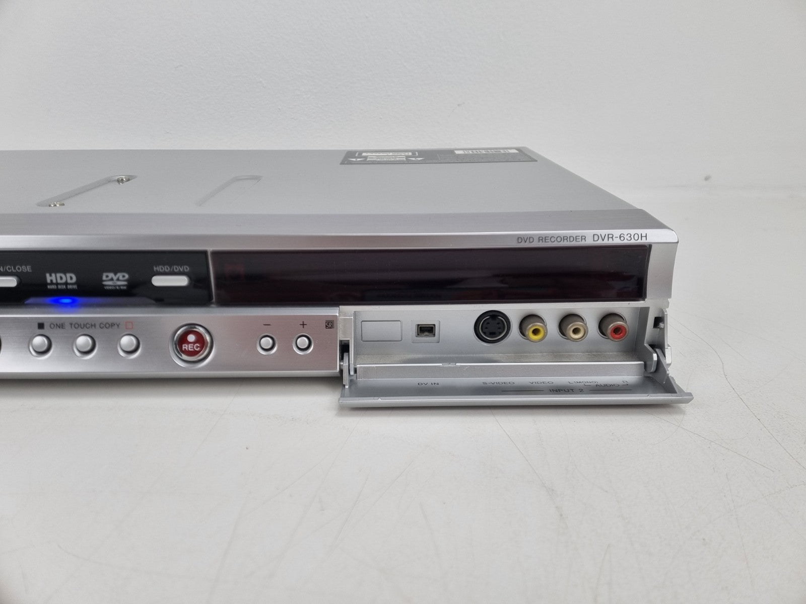 Pioneer DVR-630H-S dvd-recorder - Inclusief handleiding en afstandsbediening